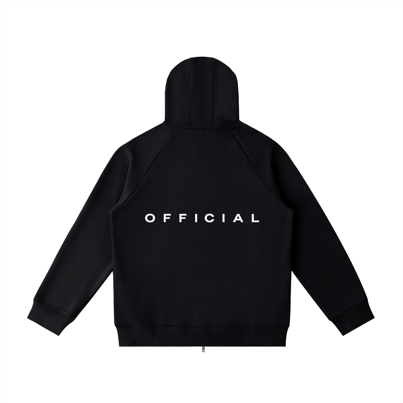 OFFICIAL Raglan Sleeve Zip Hoodie