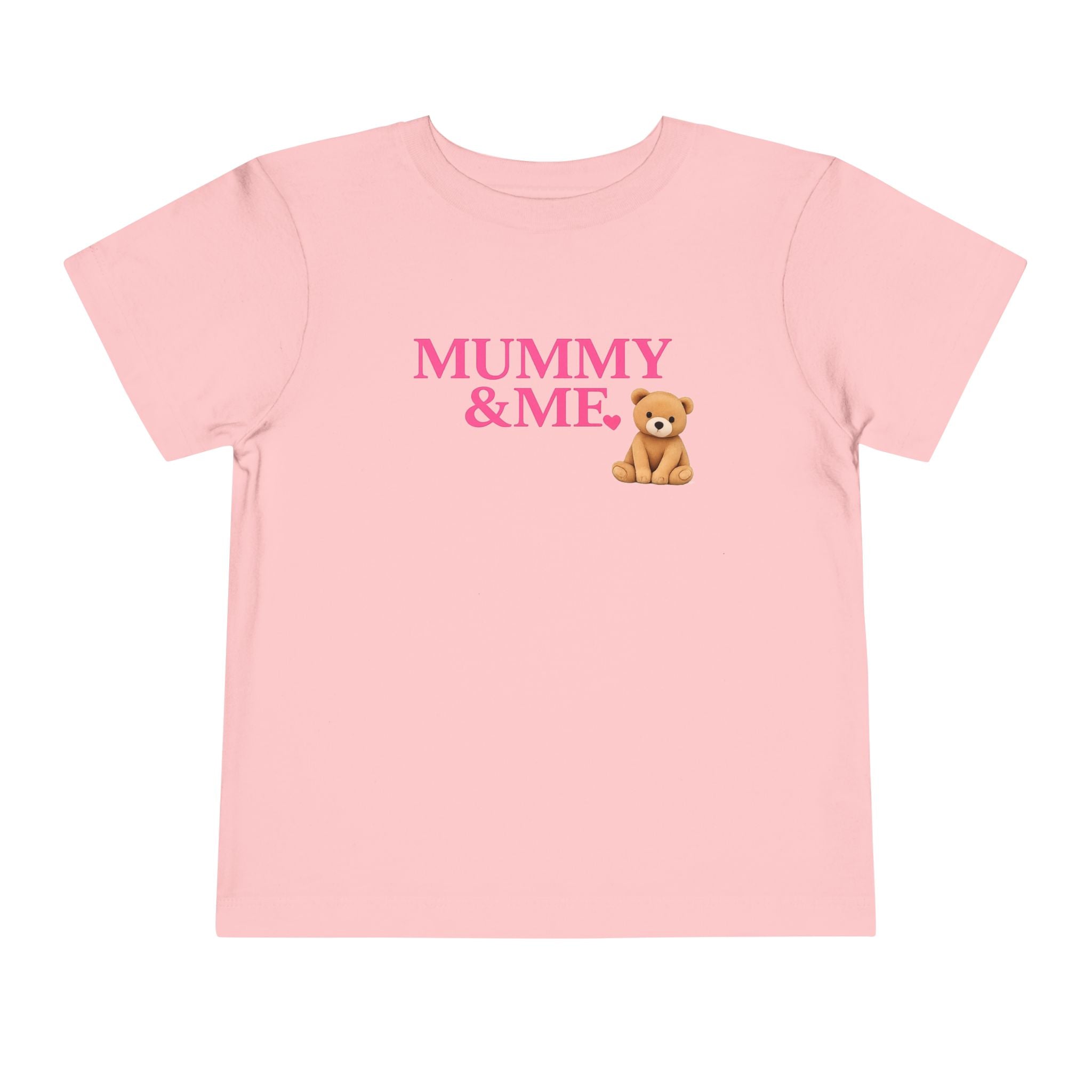 Mummy & Me Toddler Tee — Teddy Bear Kids Shirt