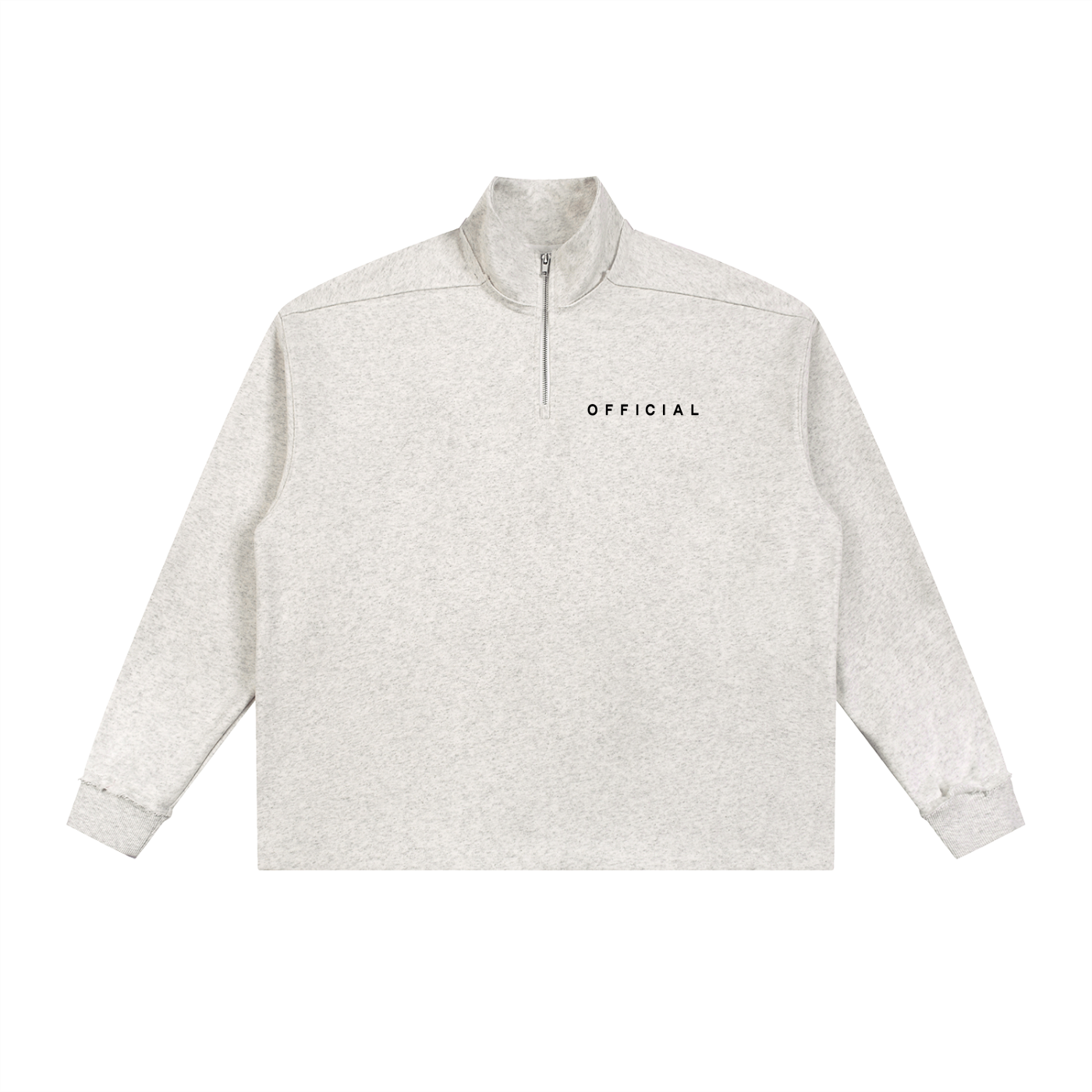 OFFICIAL Half-Zip Rolled Edge Fleece Sweatshirt