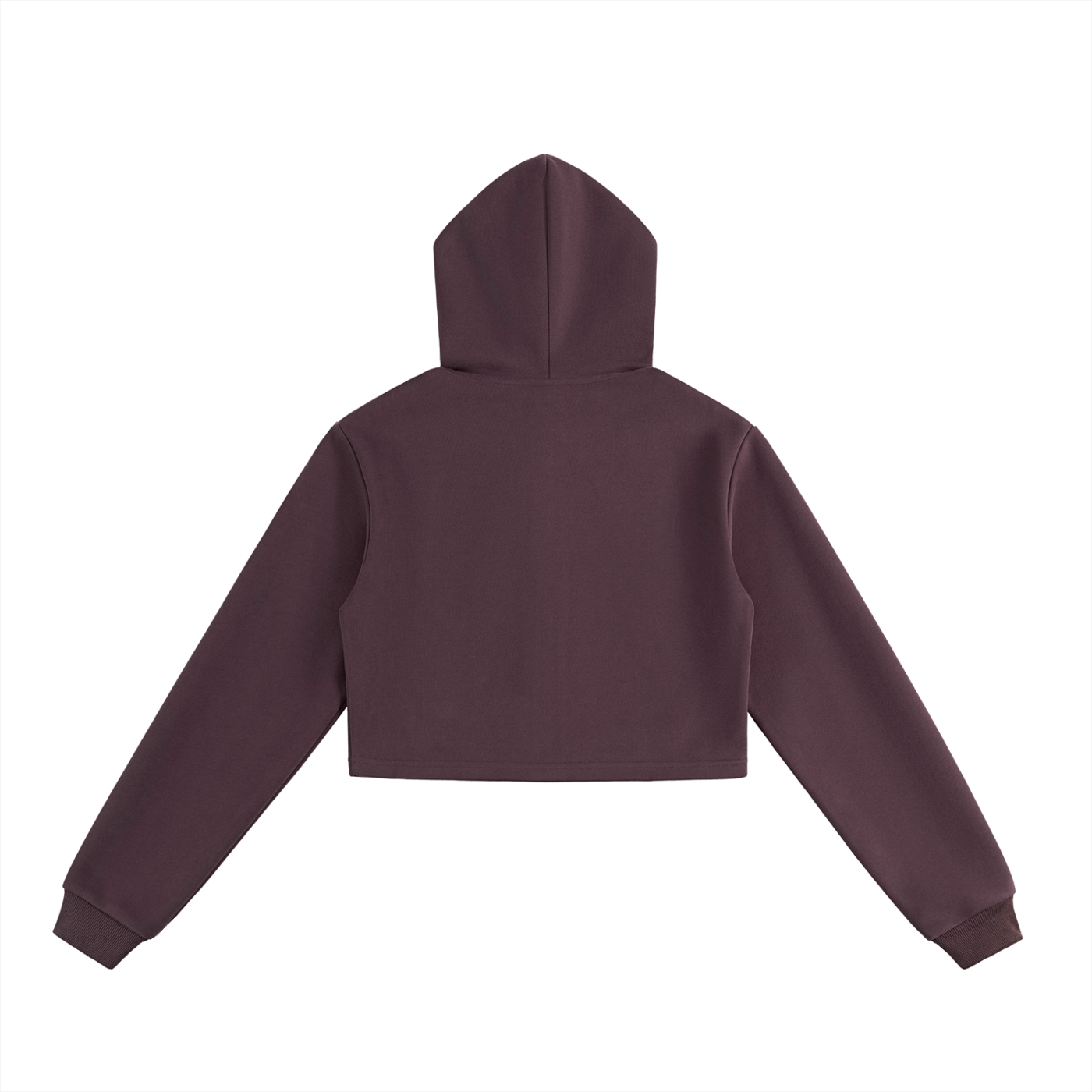 Women's Official Cropped Zip-Up Hoodie