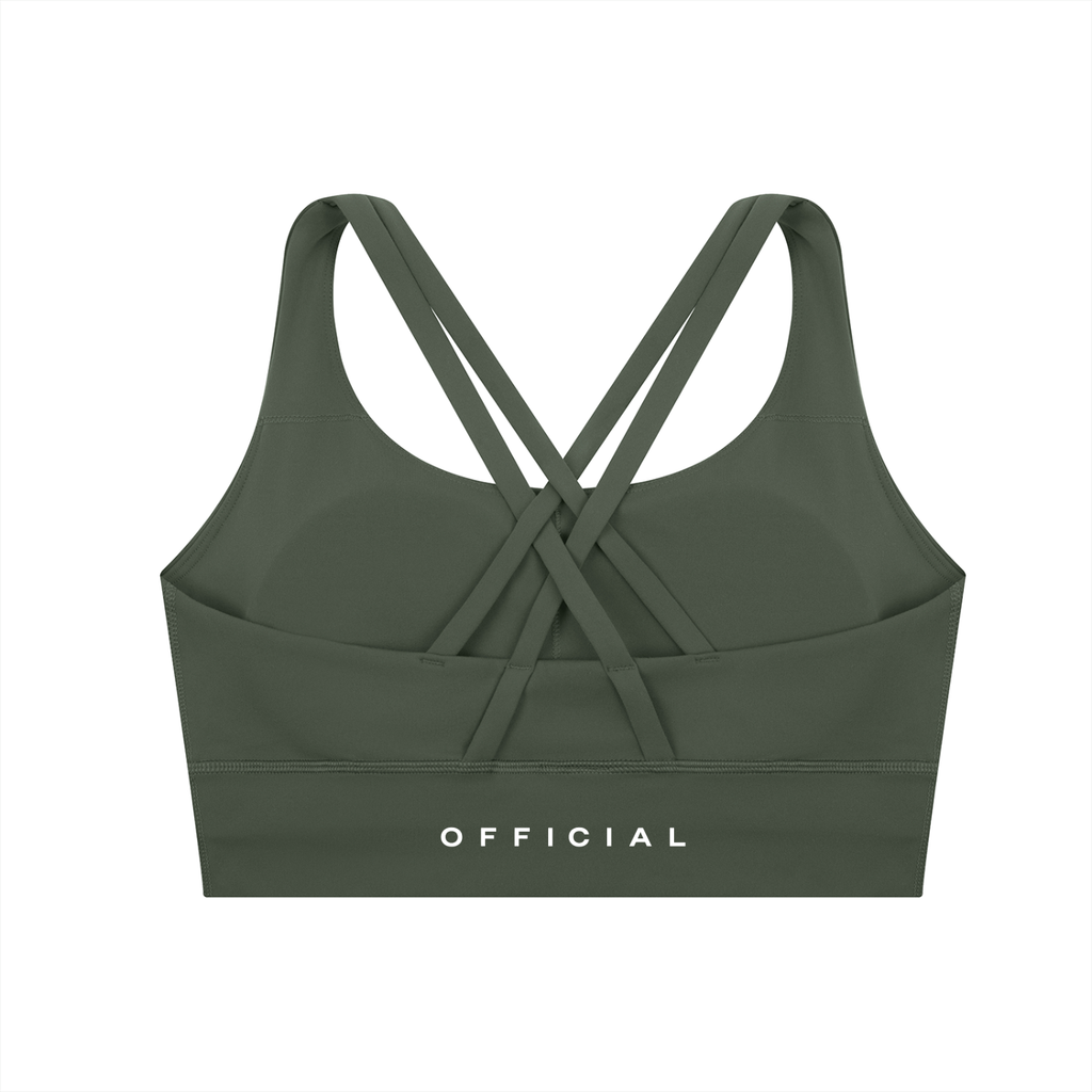 OFFICIAL Strappy Criss-Cross Sports Bra