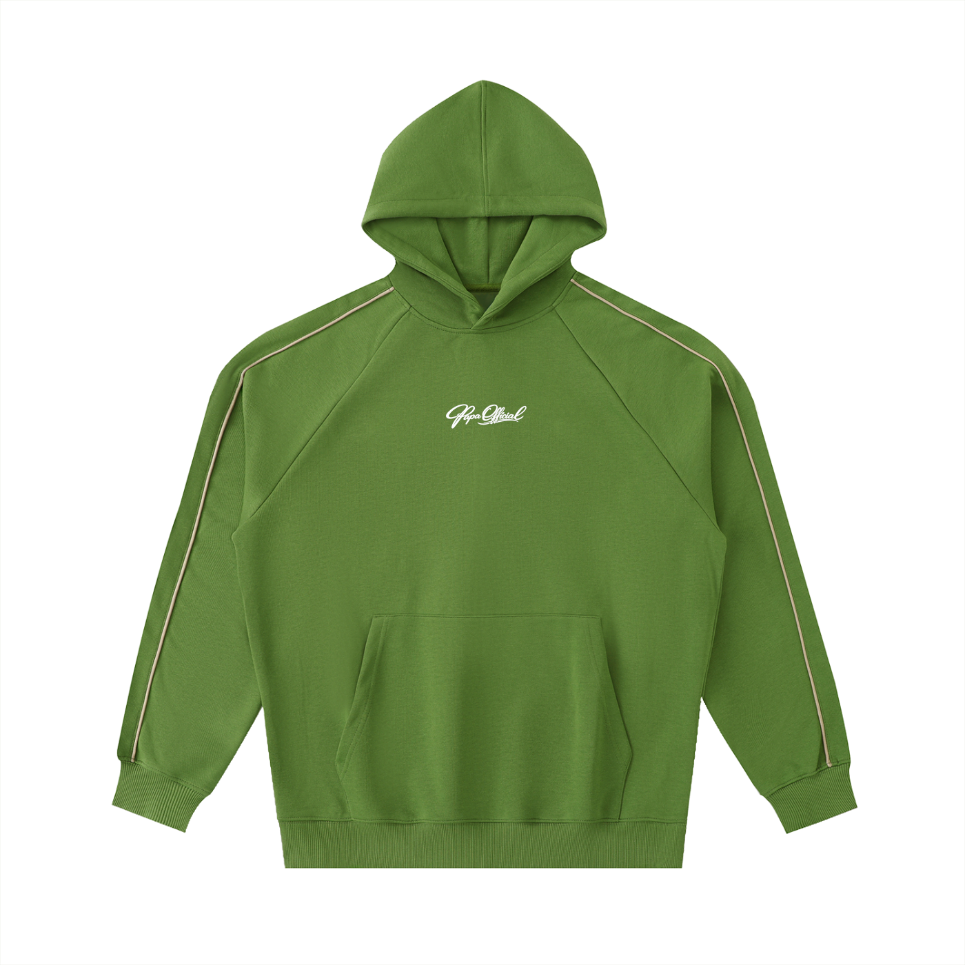 Signature Contrast Piping Raglan Hoodie