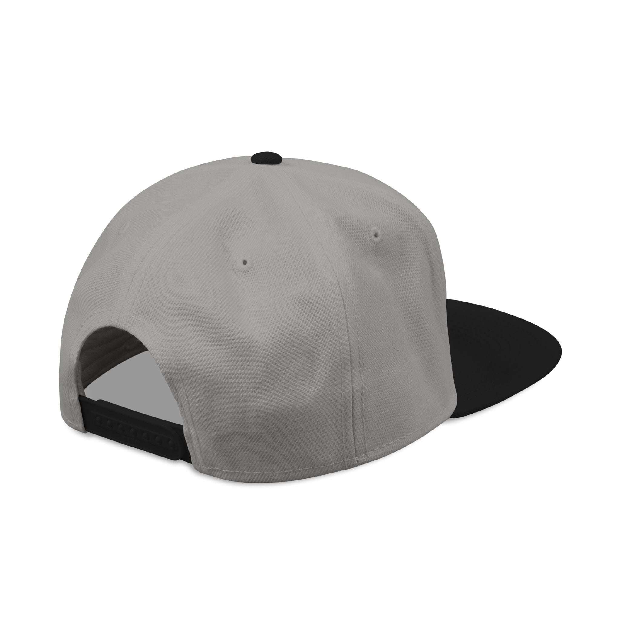OFFICIAL Embroidered Snapback Hat — Wht Logo