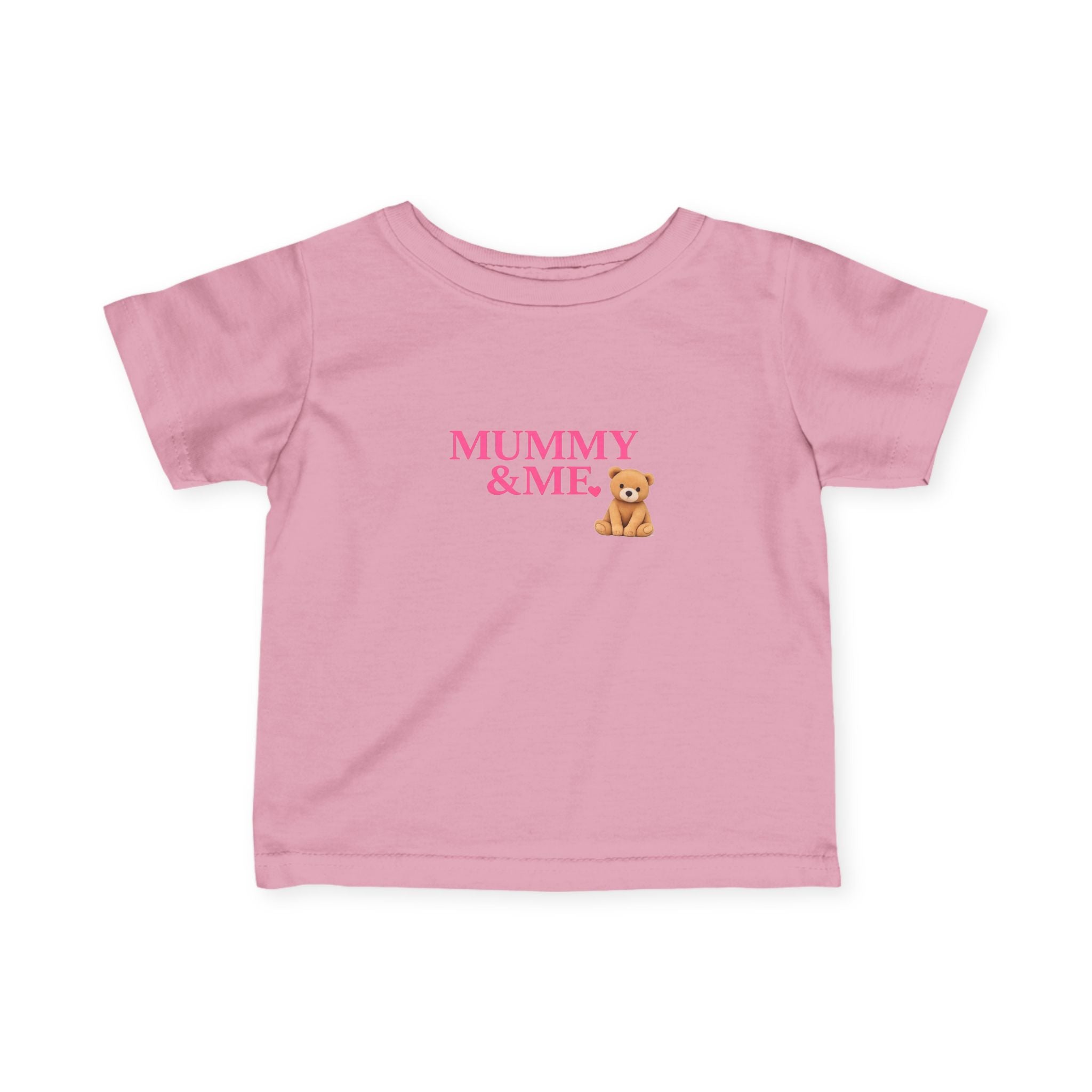 Mummy & Me Baby Tee - Teddy Bear Jersey Shirt