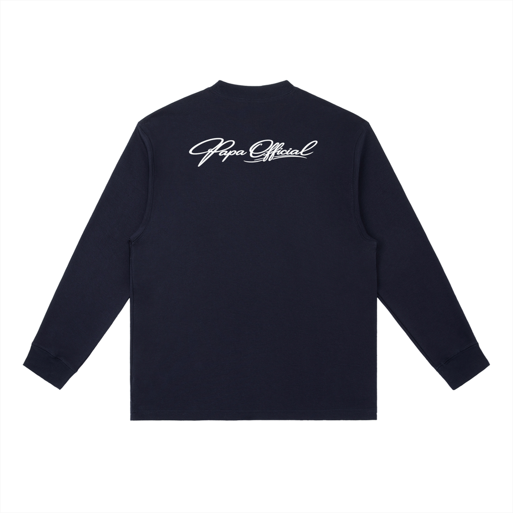 Signature Crewneck Long-Sleeve Tee