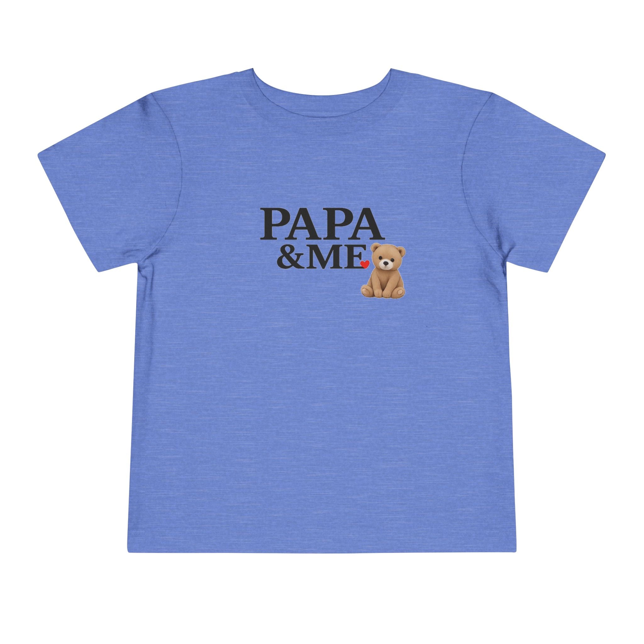 Papa & Me Toddler Tee — Teddy Bear Kids Shirt