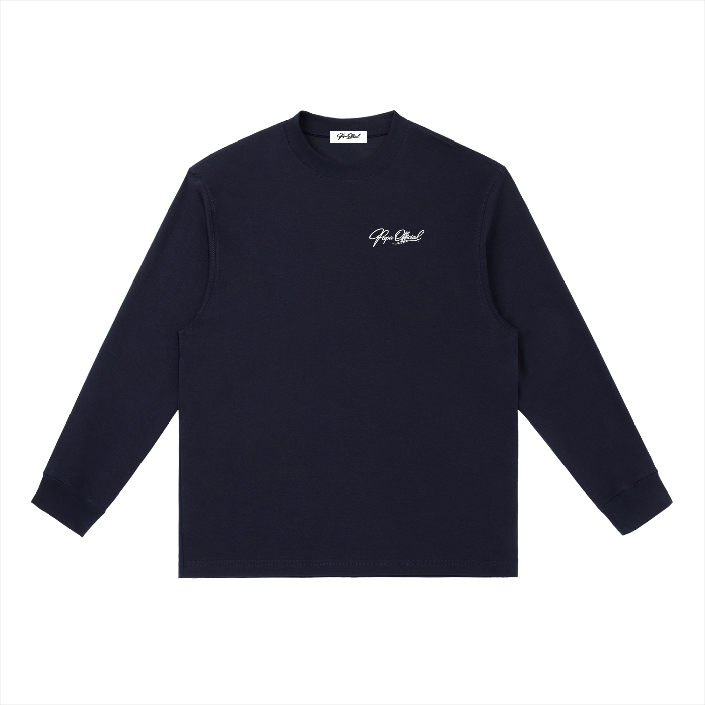 Signature Crewneck Long-Sleeve Tee