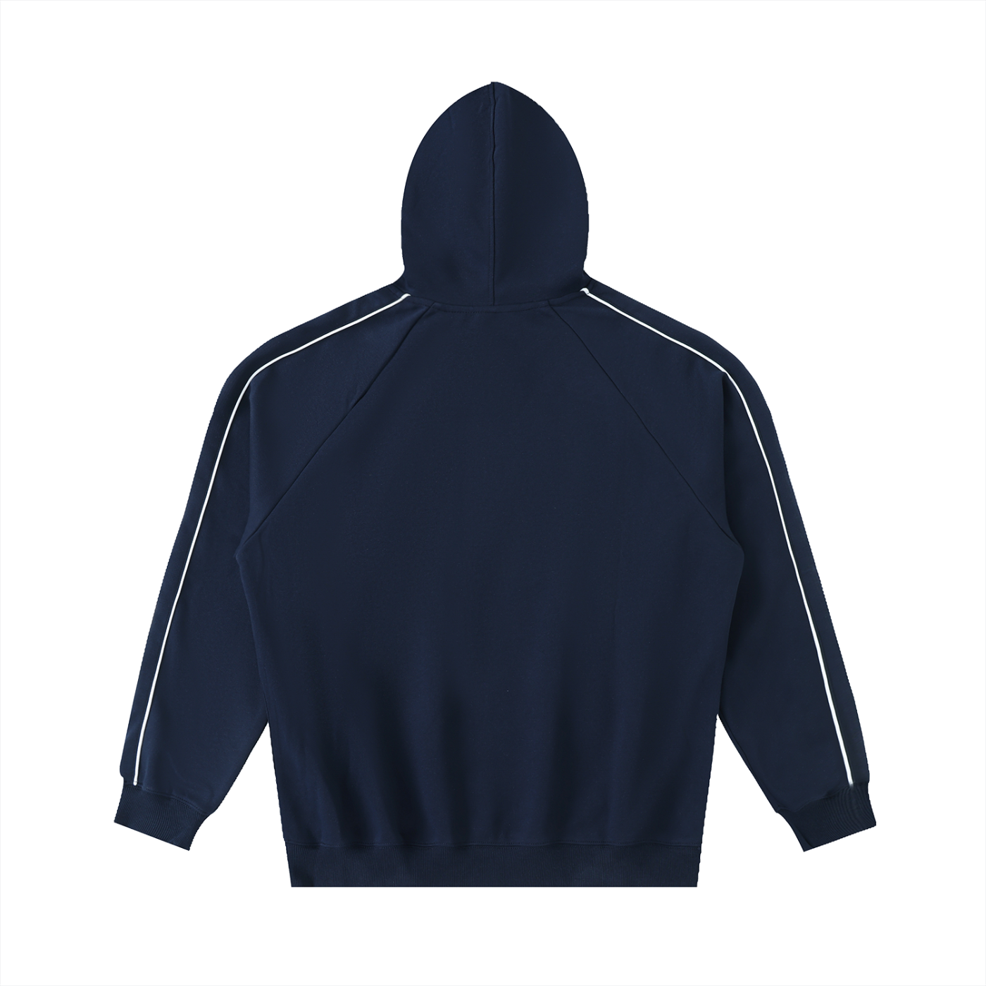 Signature Contrast Piping Raglan Hoodie