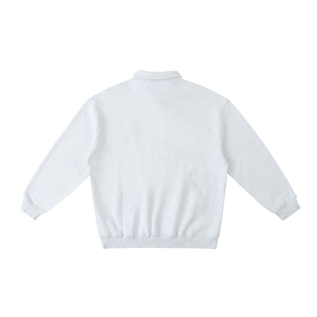 Premium Polo-Collar Sweatshirt