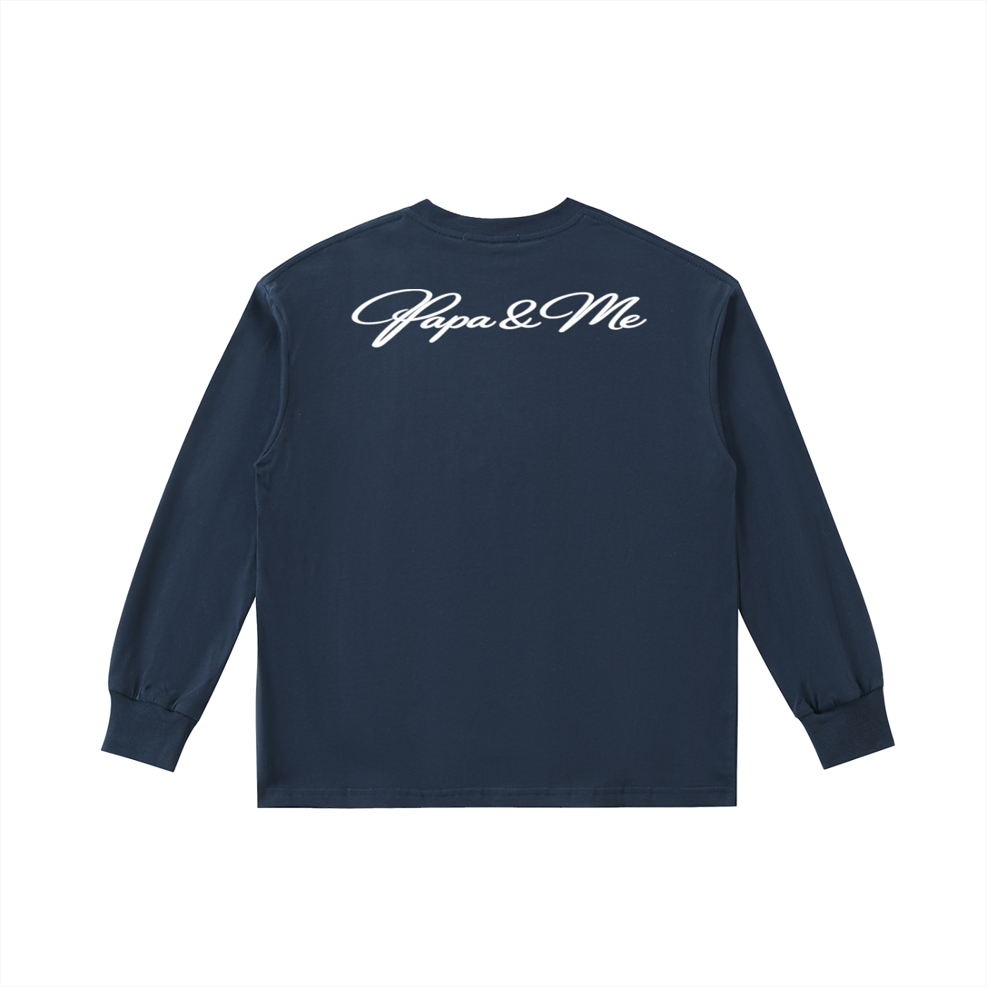 Papa & Me Kids' Quick-Dry Cotton Long-Sleeve Tee