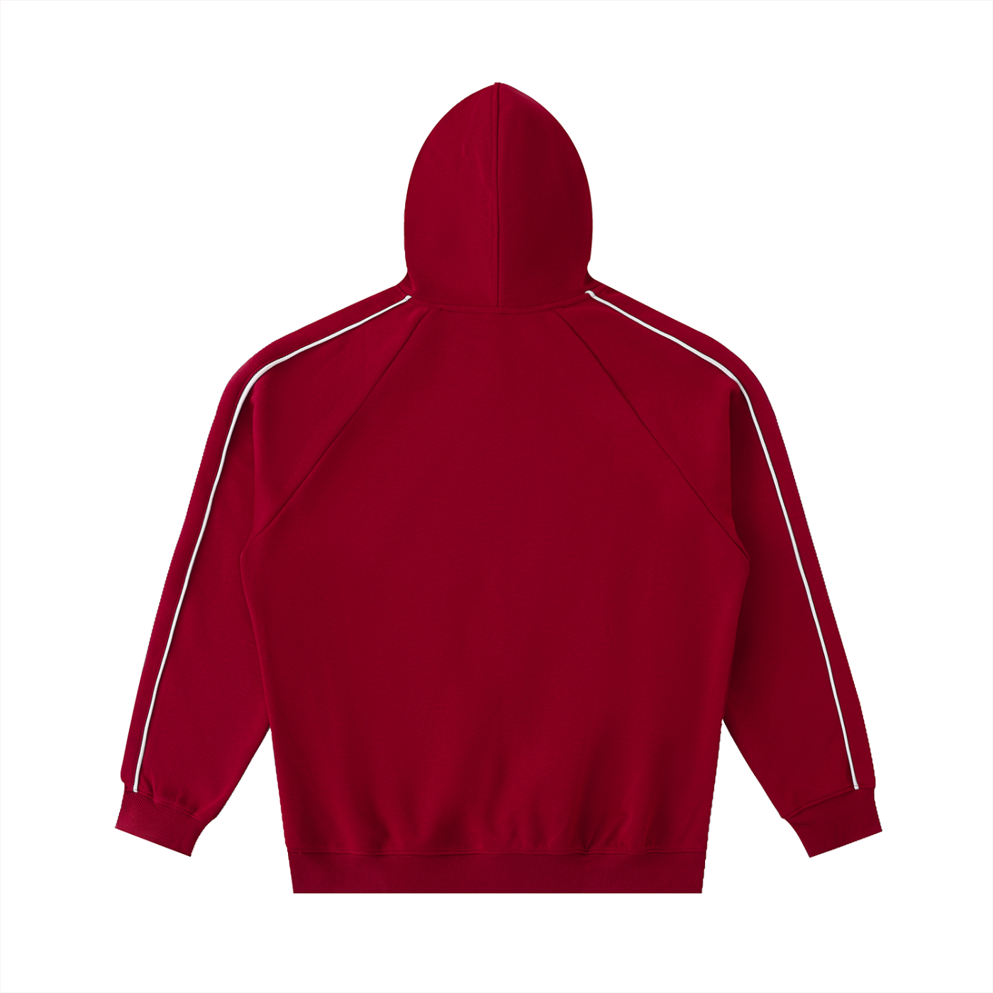 Signature Contrast Piping Raglan Hoodie