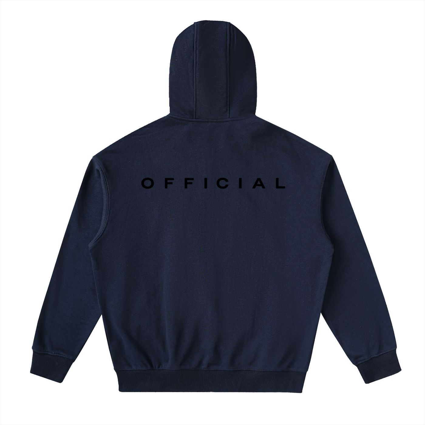 OFFICIAL Drop-Shoulder Zip Up Hoodie