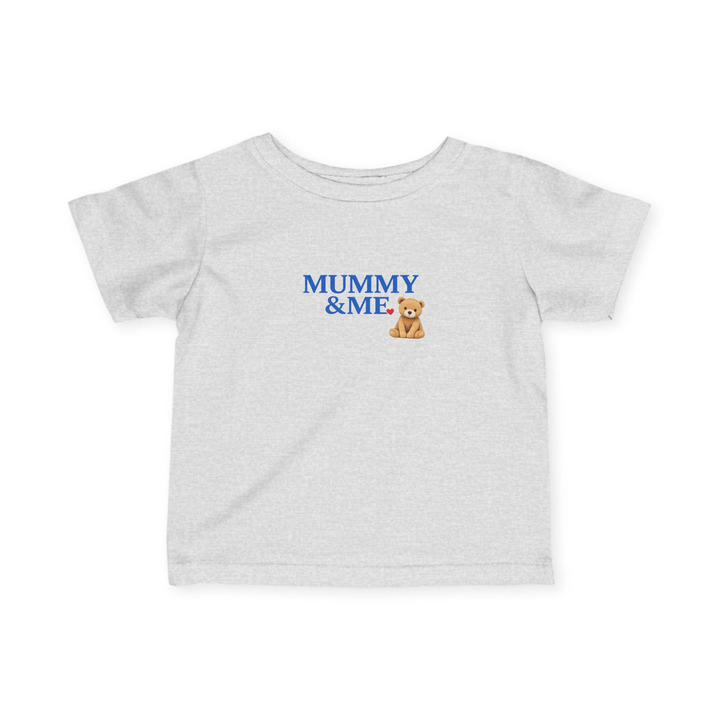 Mummy & Me Baby Tee — Teddy Bear Infant Jersey Shirt