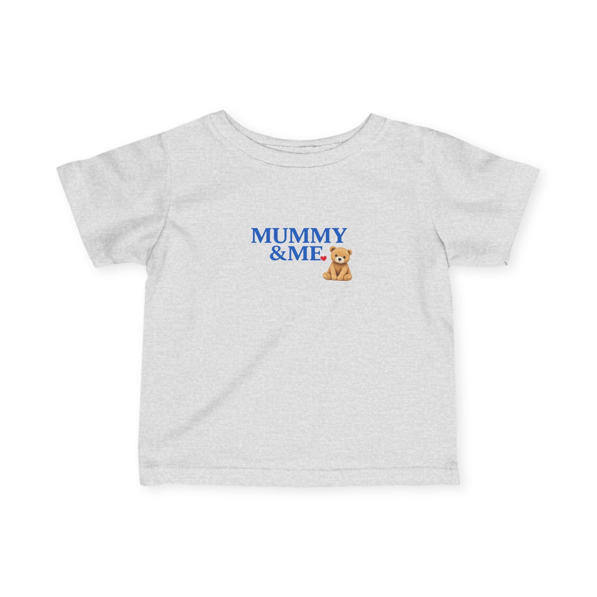 Mummy & Me Baby Tee — Teddy Bear Infant Jersey Shirt
