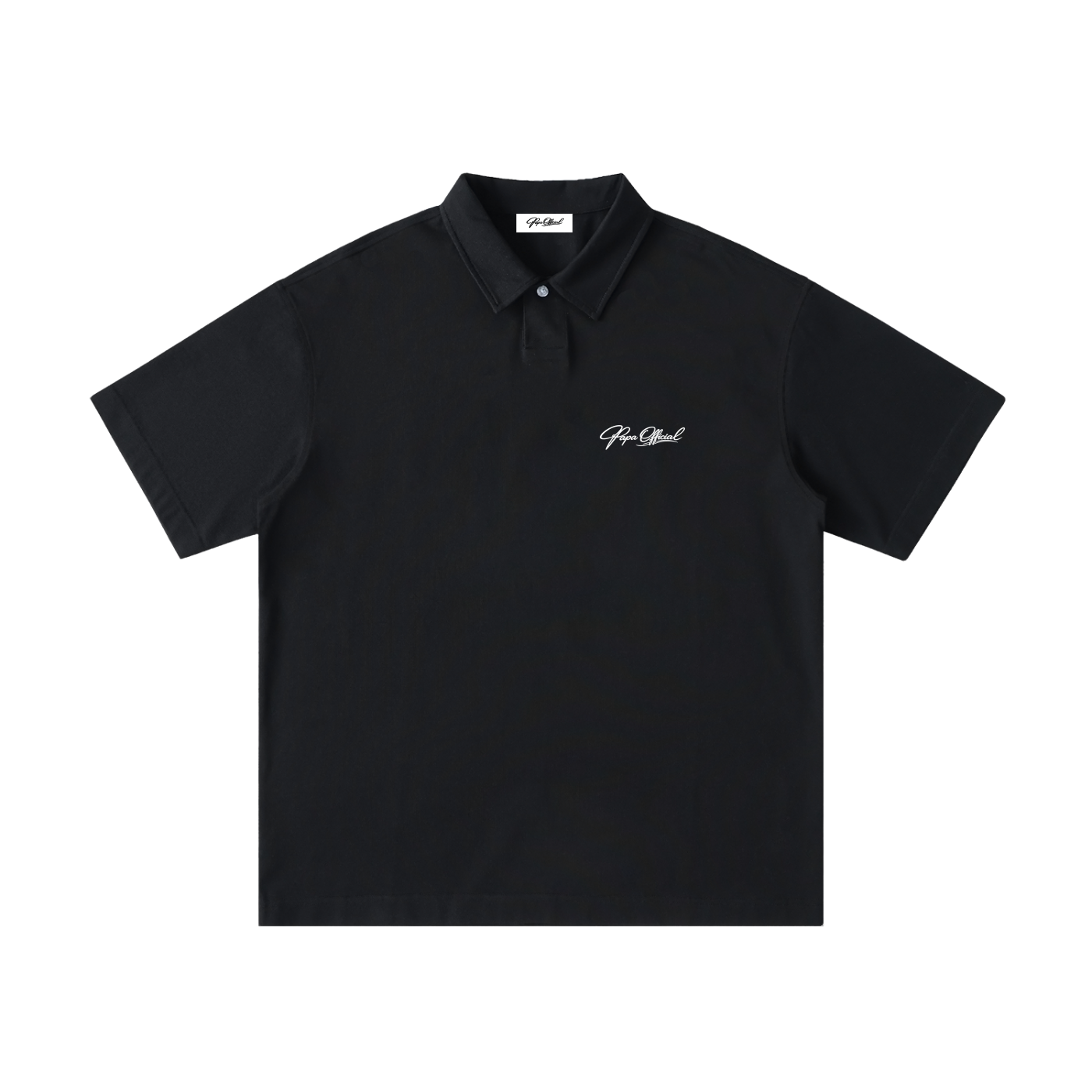 Signature Loose Cotton Short-Sleeve Polo Shirt