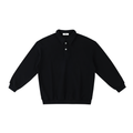 Premium Polo-Collar Sweatshirt