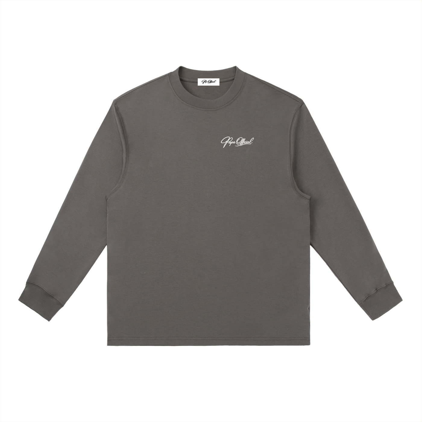 Signature Crewneck Long-Sleeve Tee