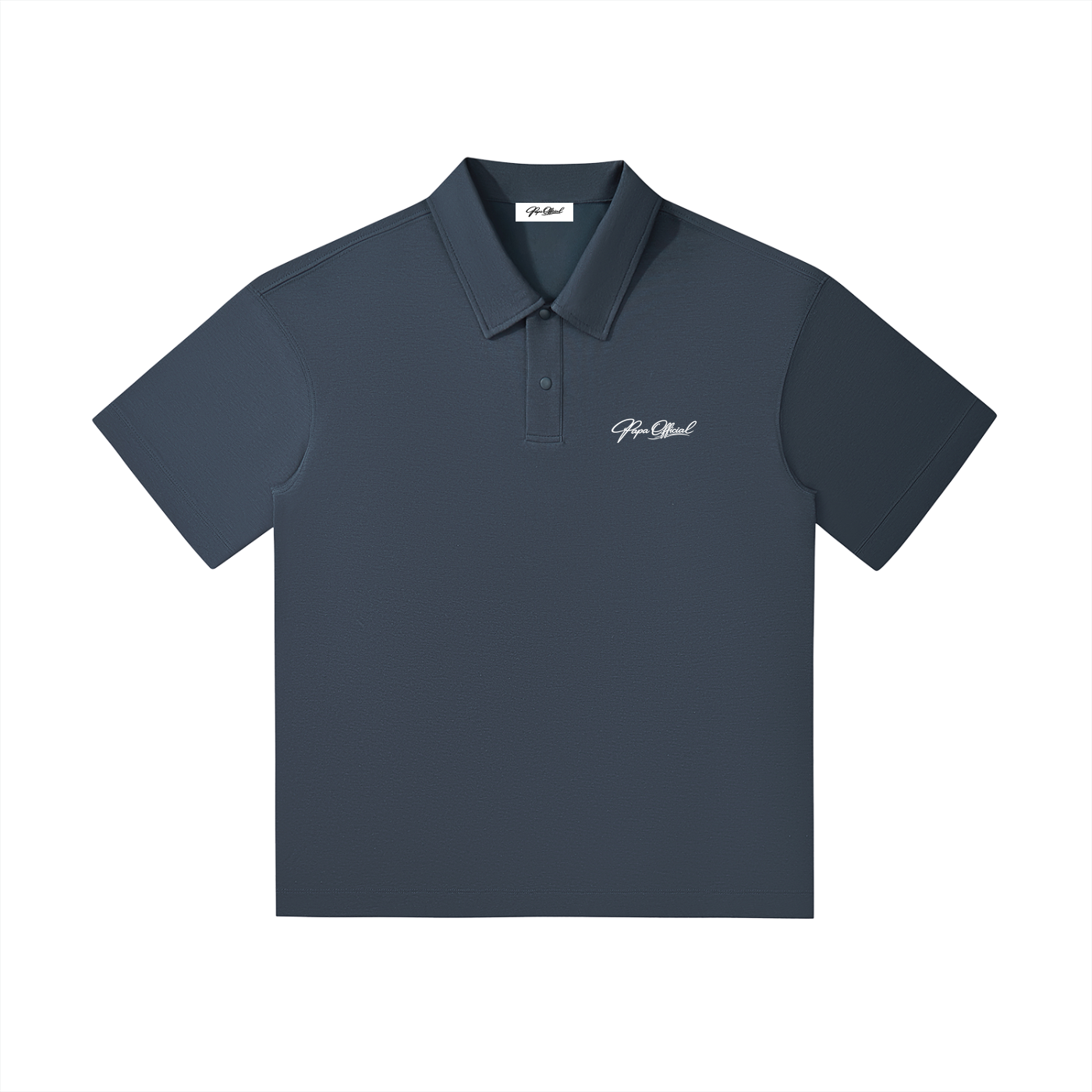 Signature Drop Shoulder Short-Sleeve Polo
