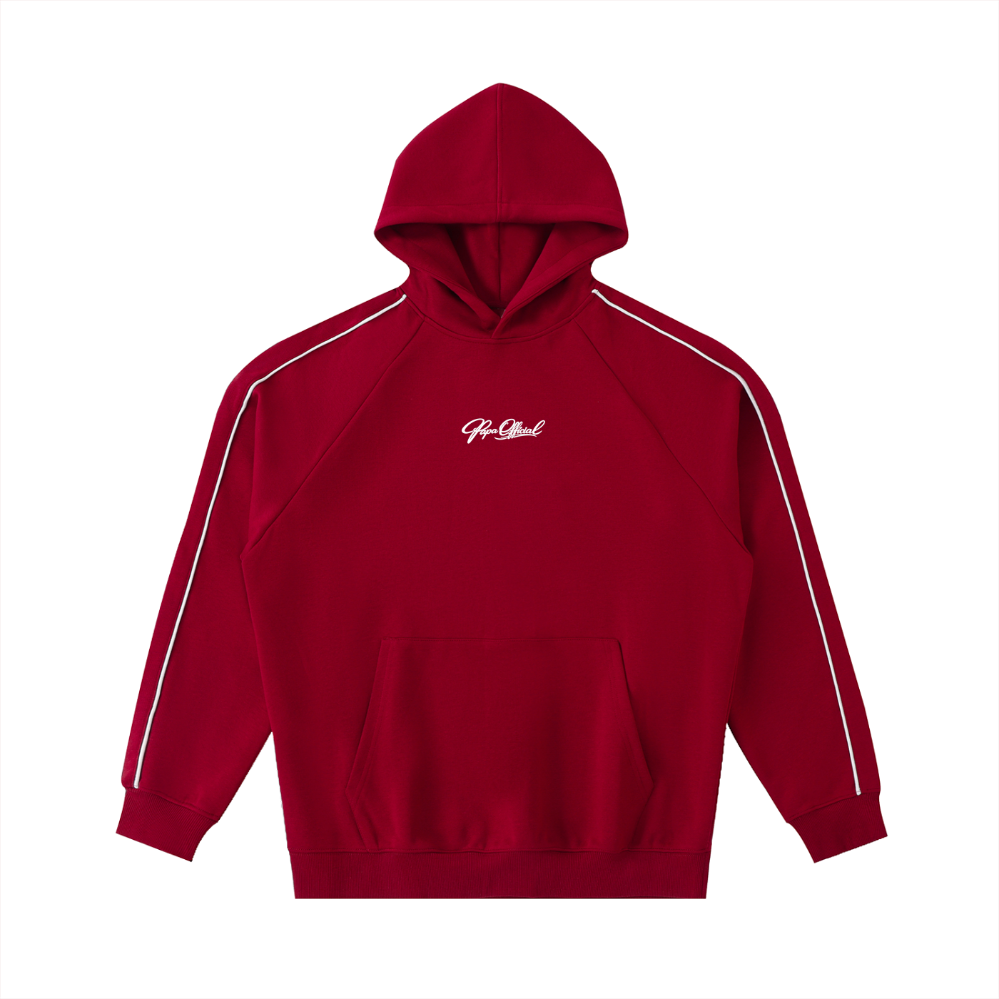 Signature Contrast Piping Raglan Hoodie