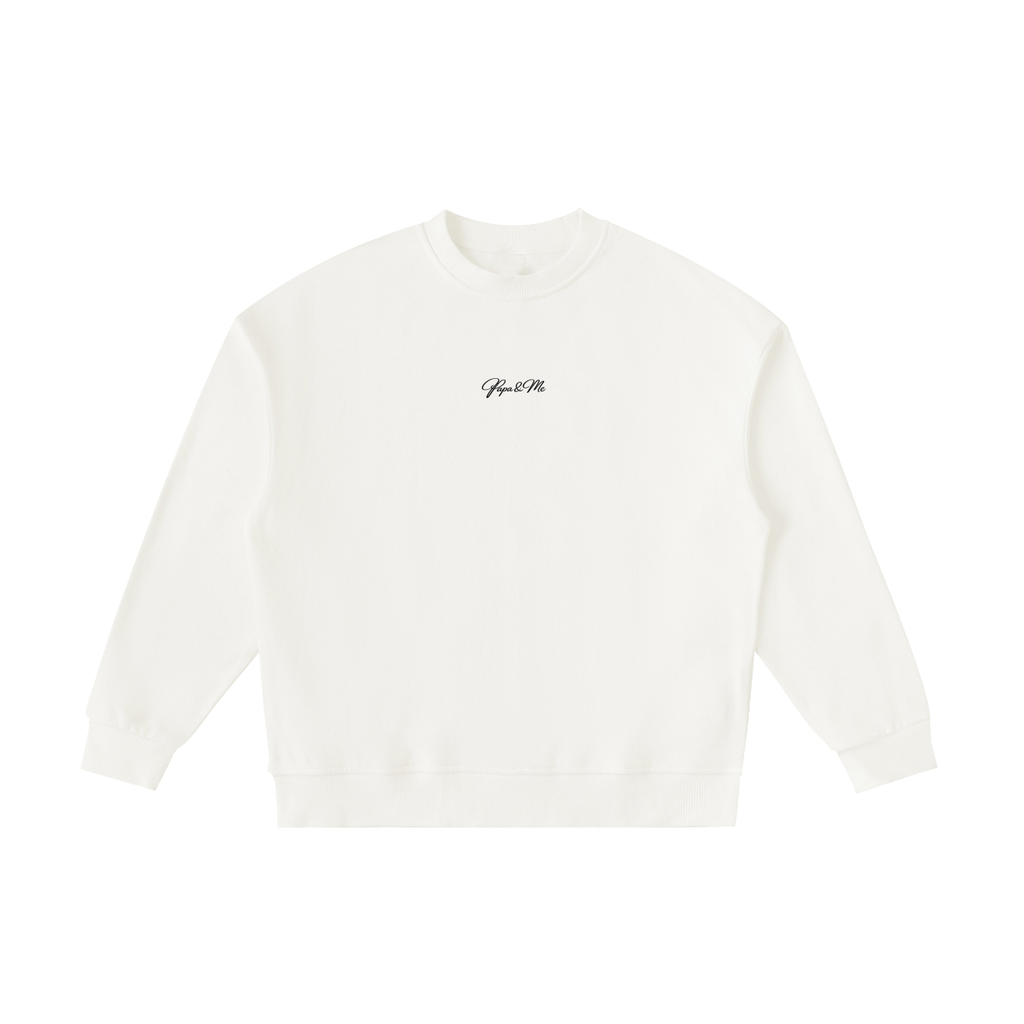 Papa & Me Fleece Kids Crewneck Sweatshirt