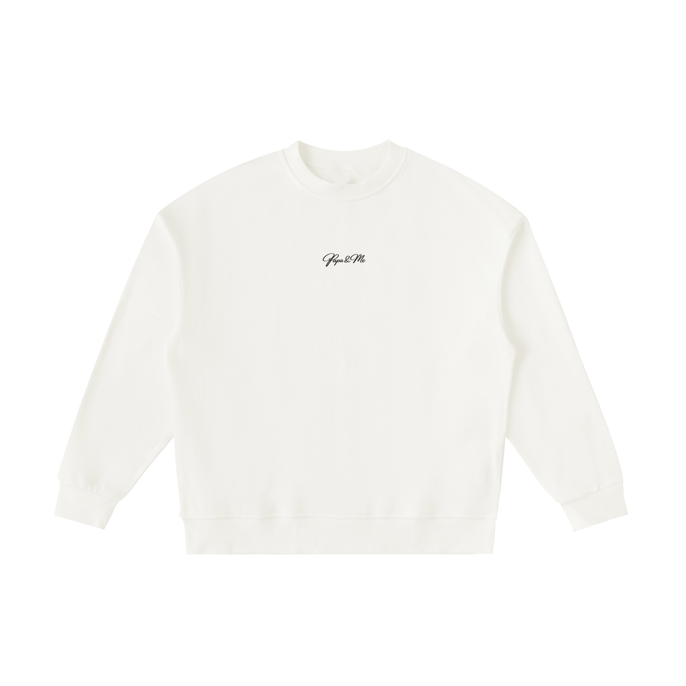 Papa & Me Fleece Kids Crewneck Sweatshirt