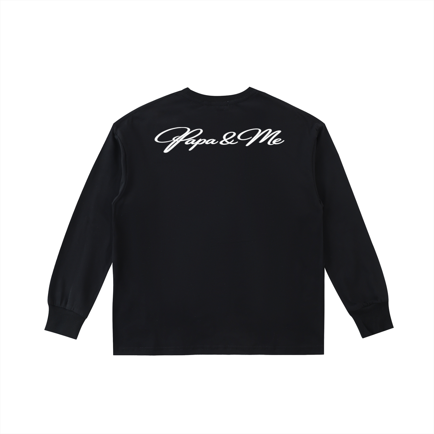 Papa & Me Kids' Quick-Dry Cotton Long-Sleeve Tee