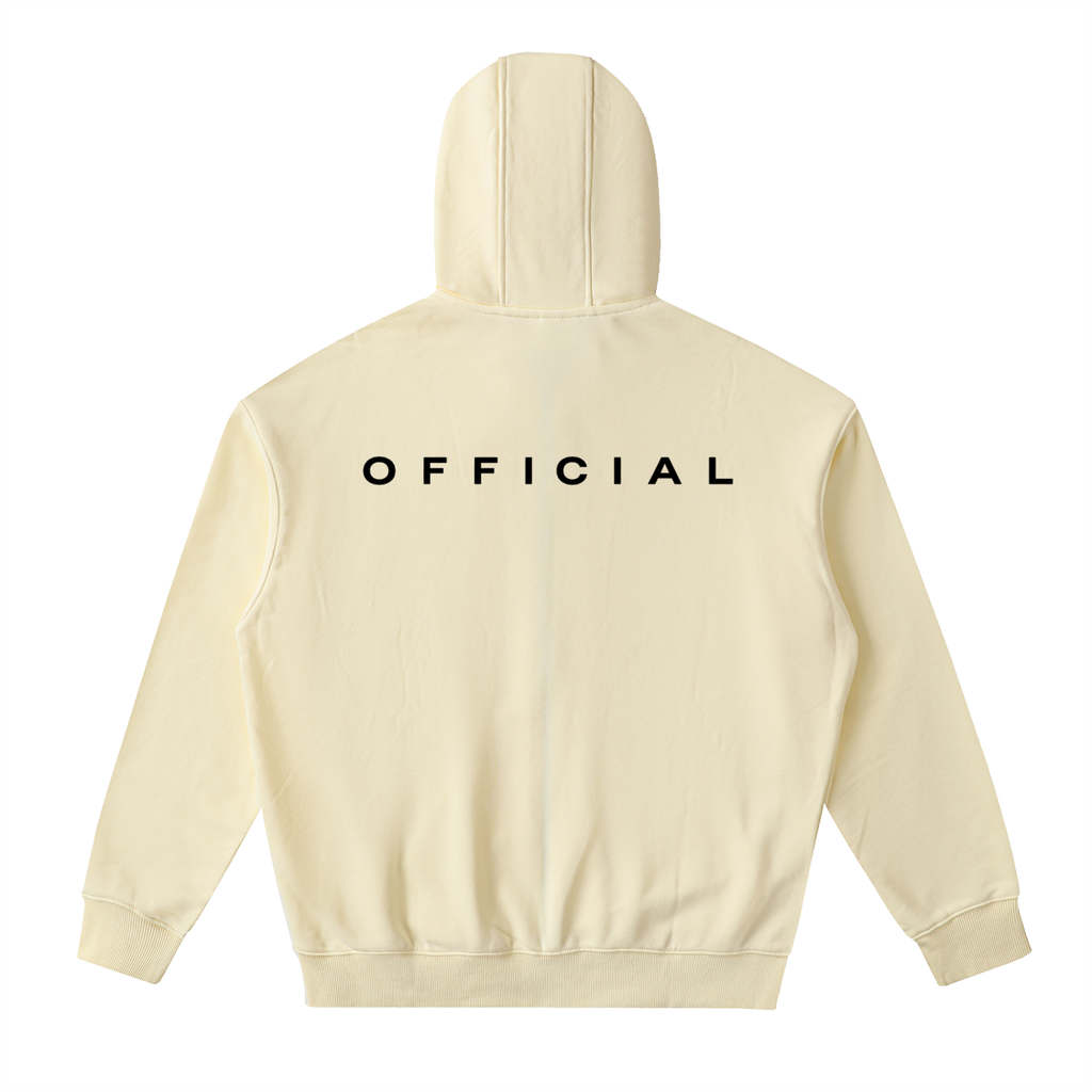 OFFICIAL Drop-Shoulder Zip Up Hoodie