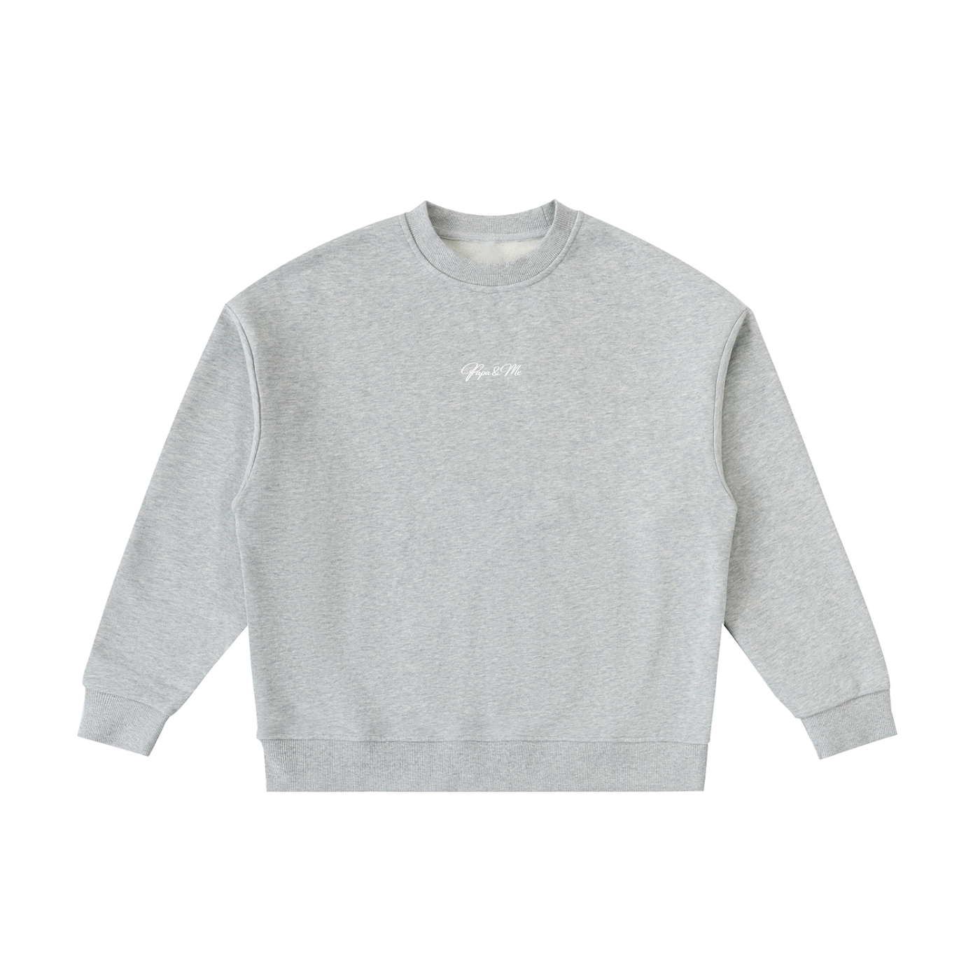 Papa & Me Fleece Kids Crewneck Sweatshirt