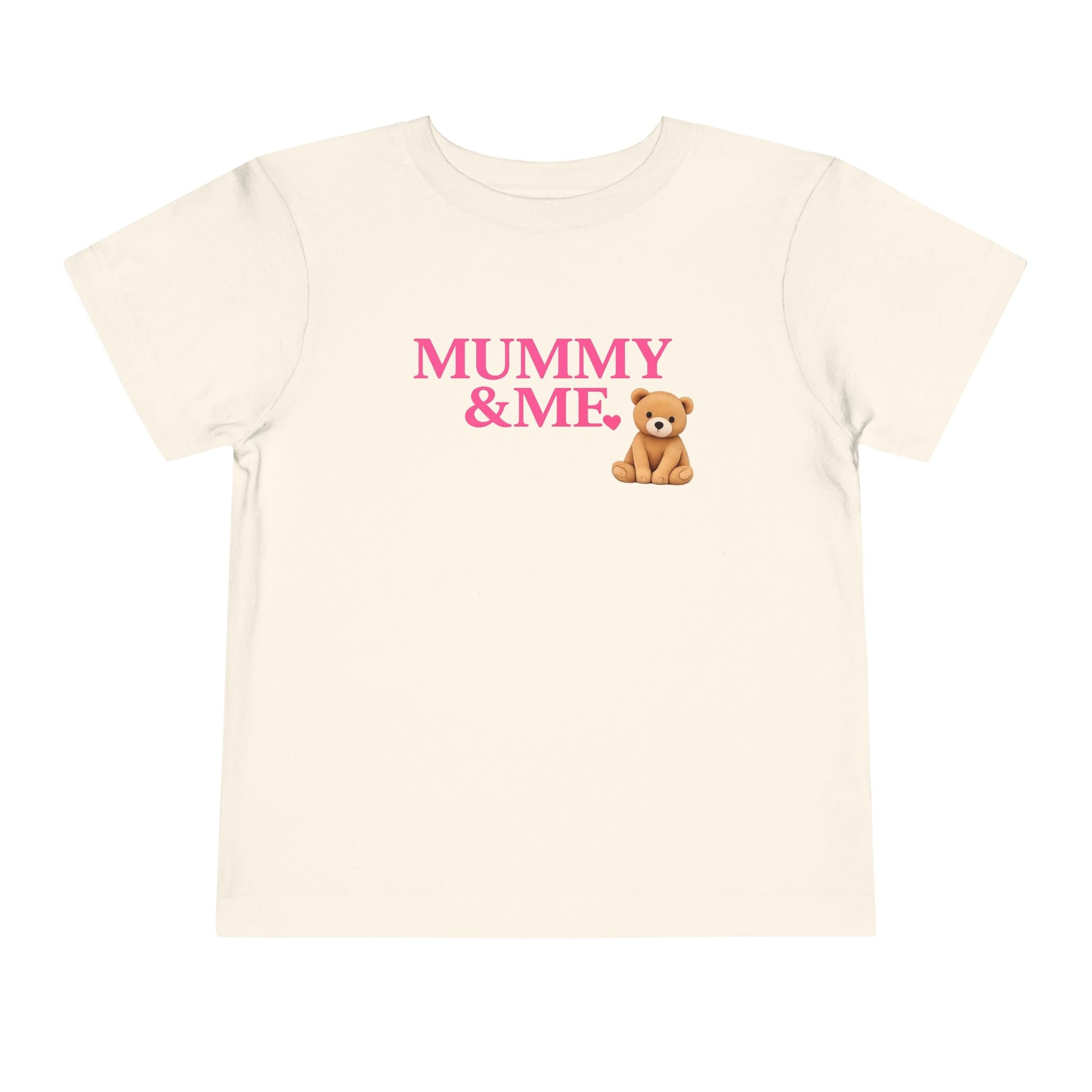 Mummy & Me Toddler Tee — Teddy Bear Kids Shirt