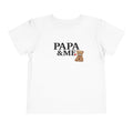 Papa & Me Toddler Tee — Teddy Bear Kids Shirt