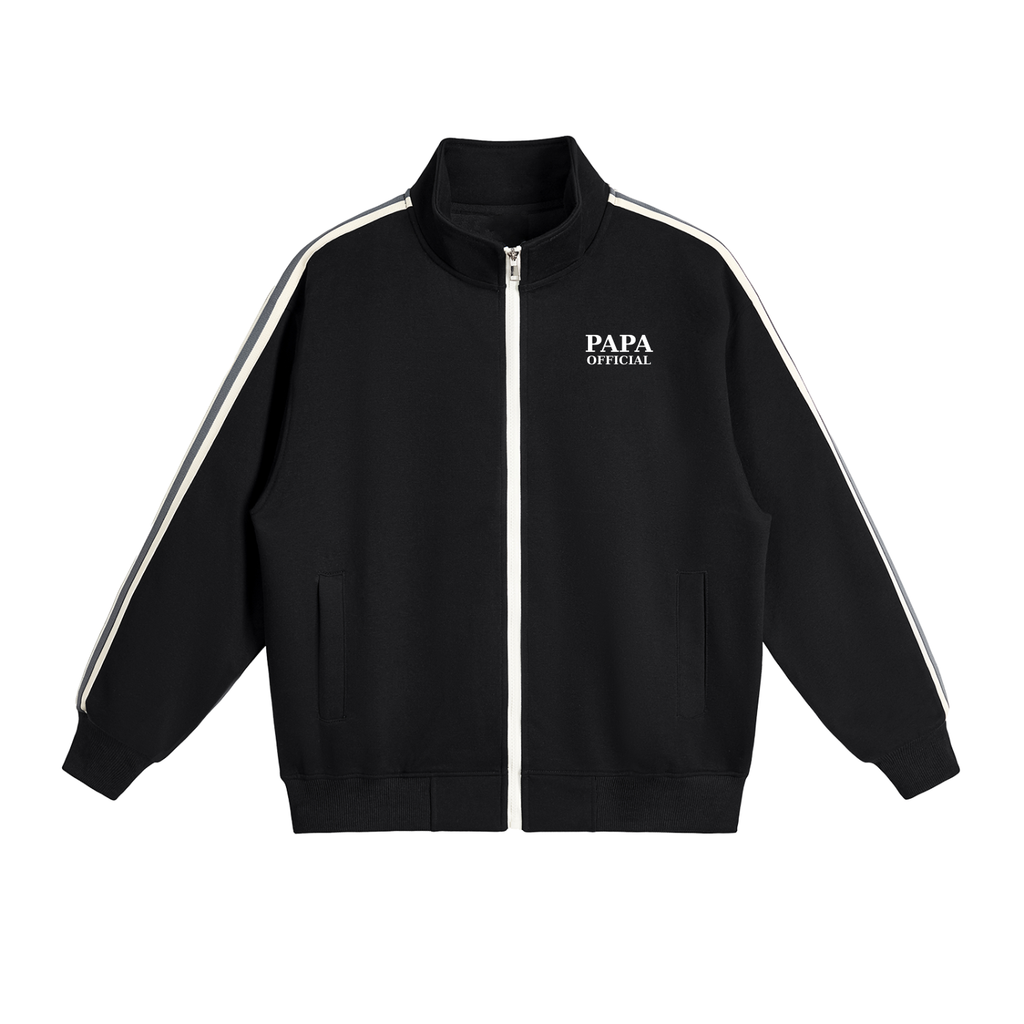Essentials Side-Stripe Zip Up