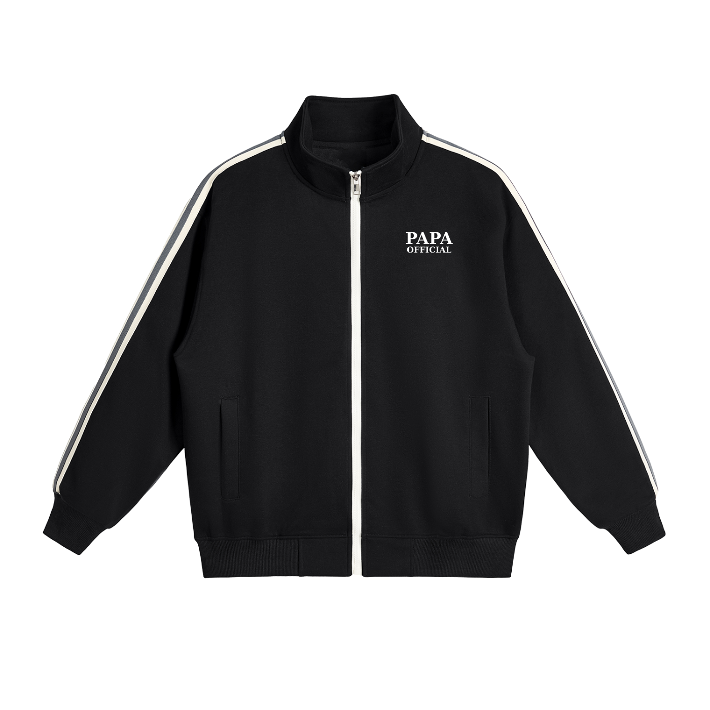 Essentials Side-Stripe Zip Up