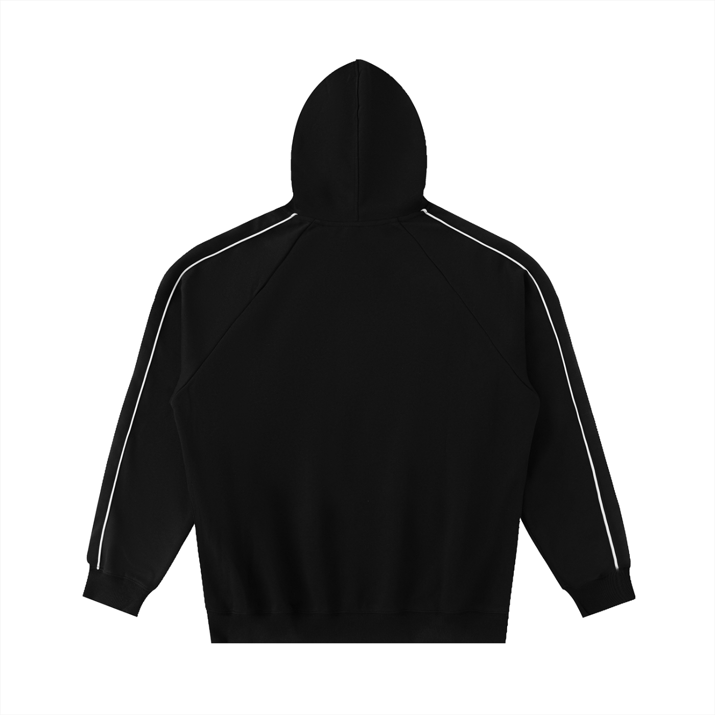 Signature Contrast Piping Raglan Hoodie