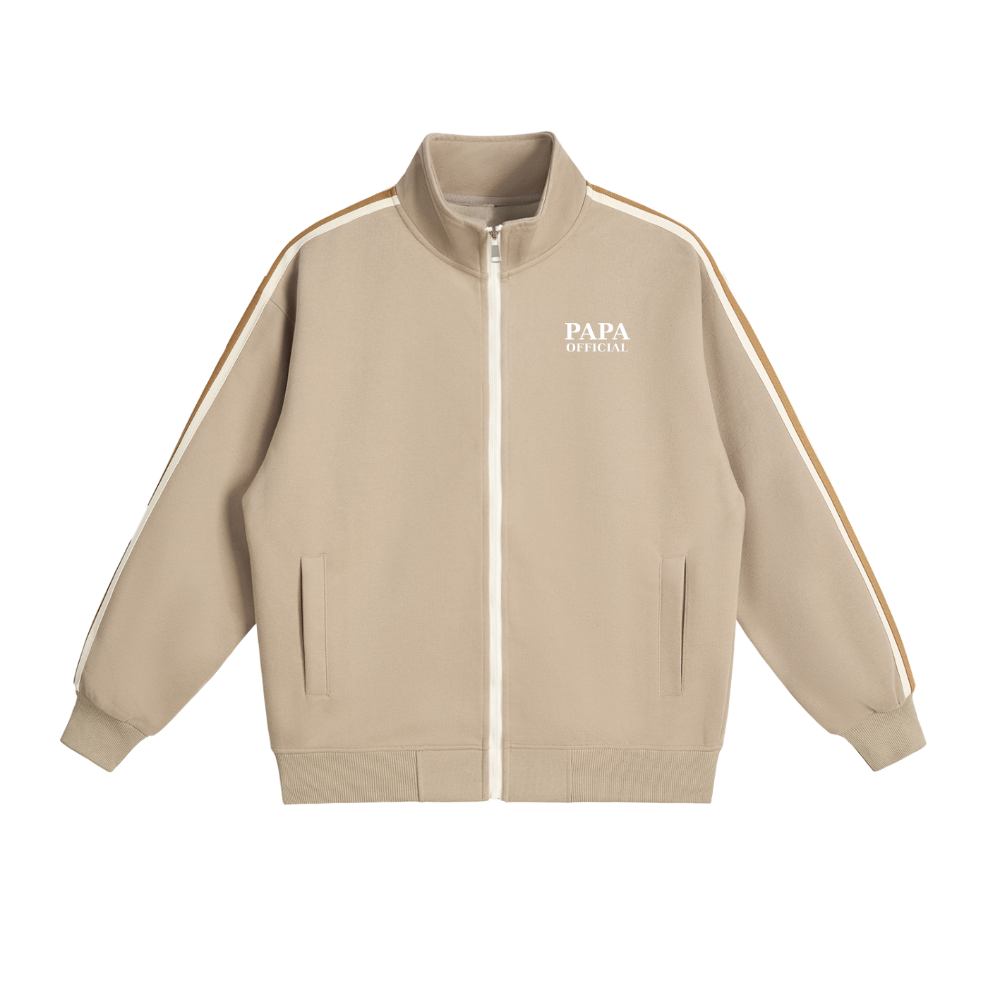 Essentials Side-Stripe Zip Up