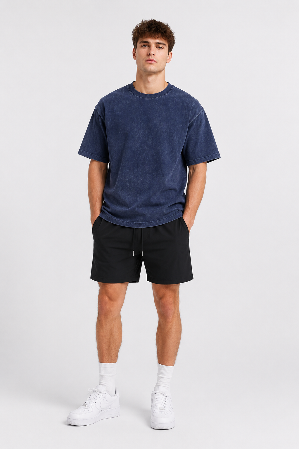 Snow Washed Oversized Tee