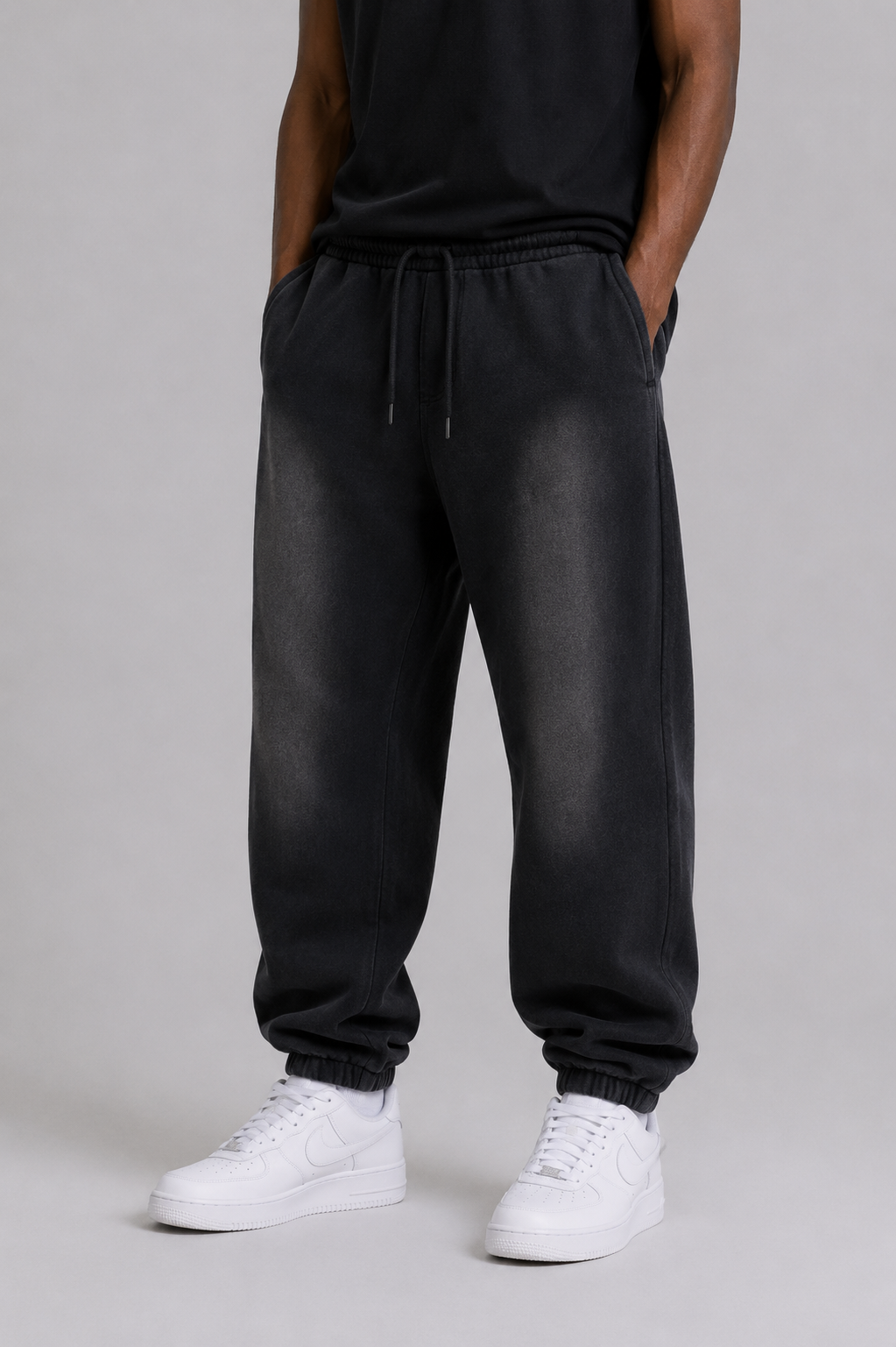 Vintage Washed Fleece Jogger Sweatpants