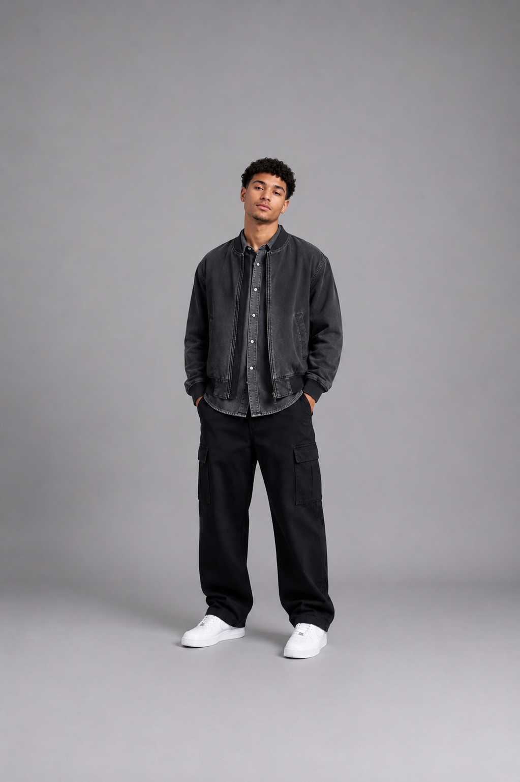 Sun Fade Premium Baseball Jacket