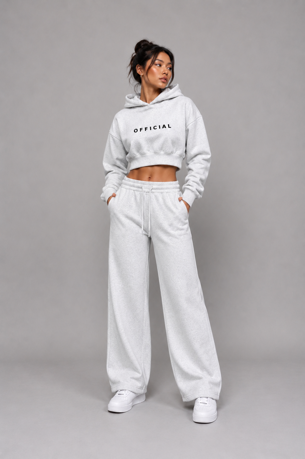 Women's OFFICIAL Cropped Hoodie