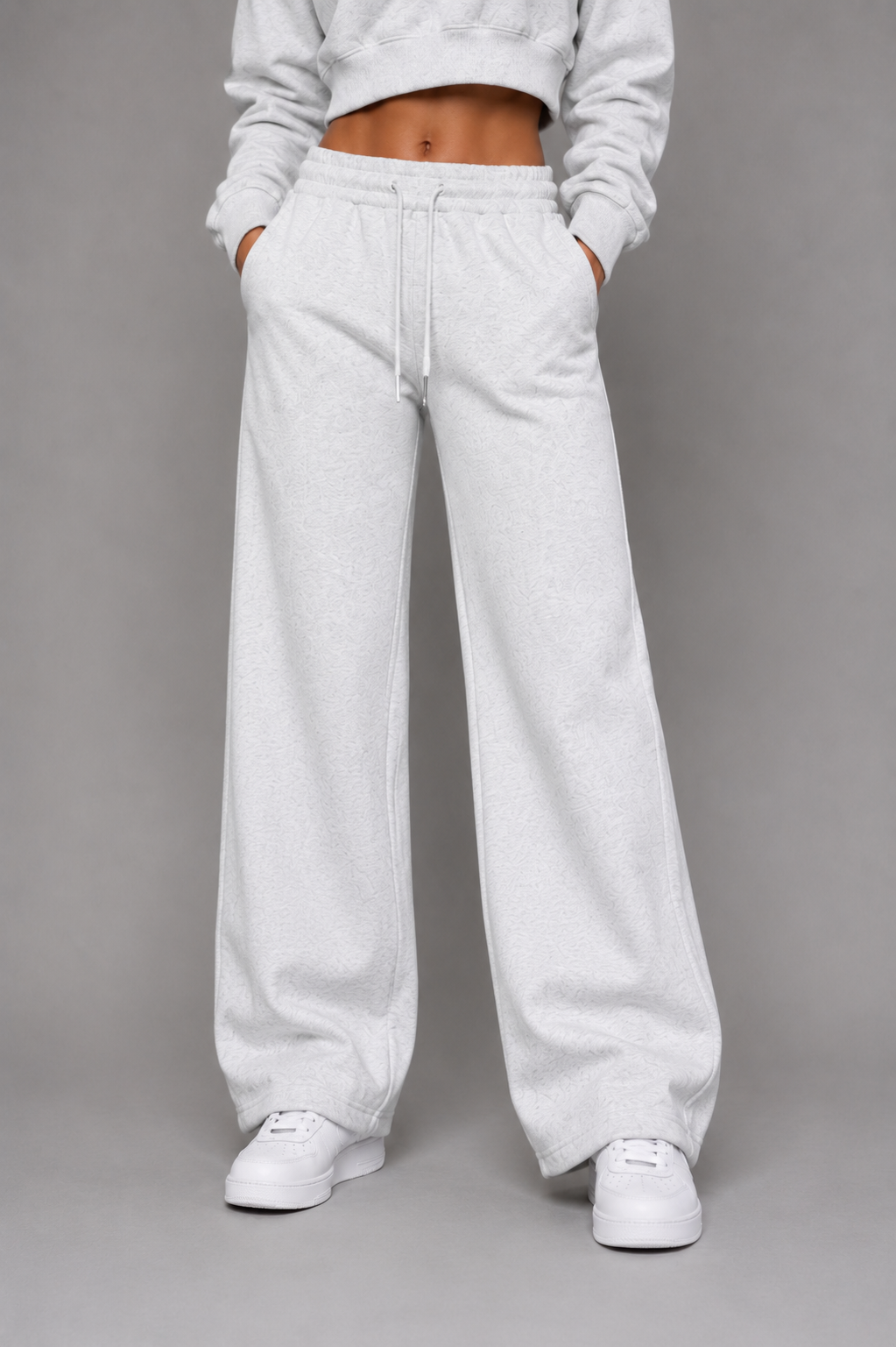 Women's Drawstring Straight-Leg Sweatpants