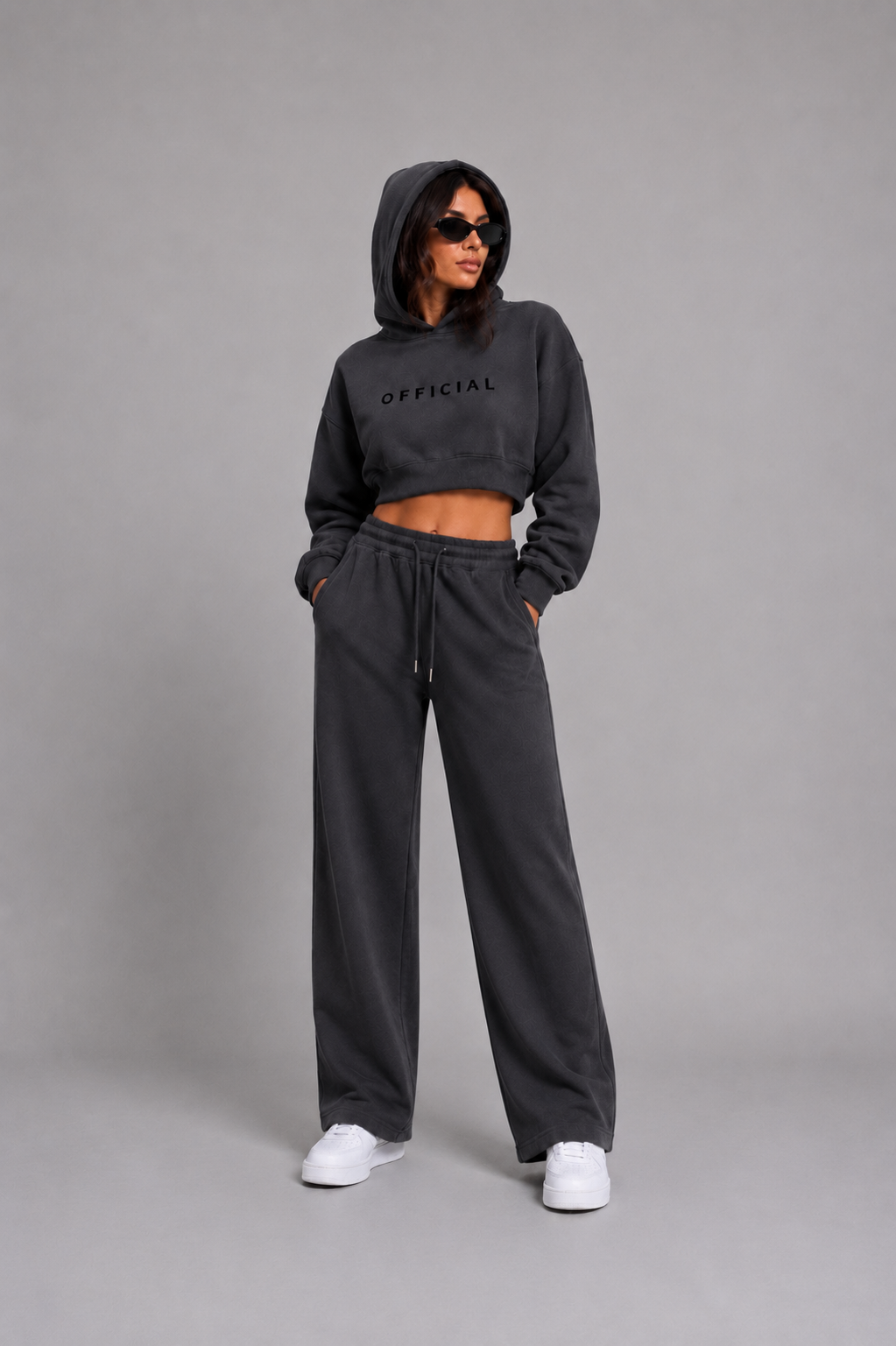 Women's OFFICIAL Cropped Hoodie