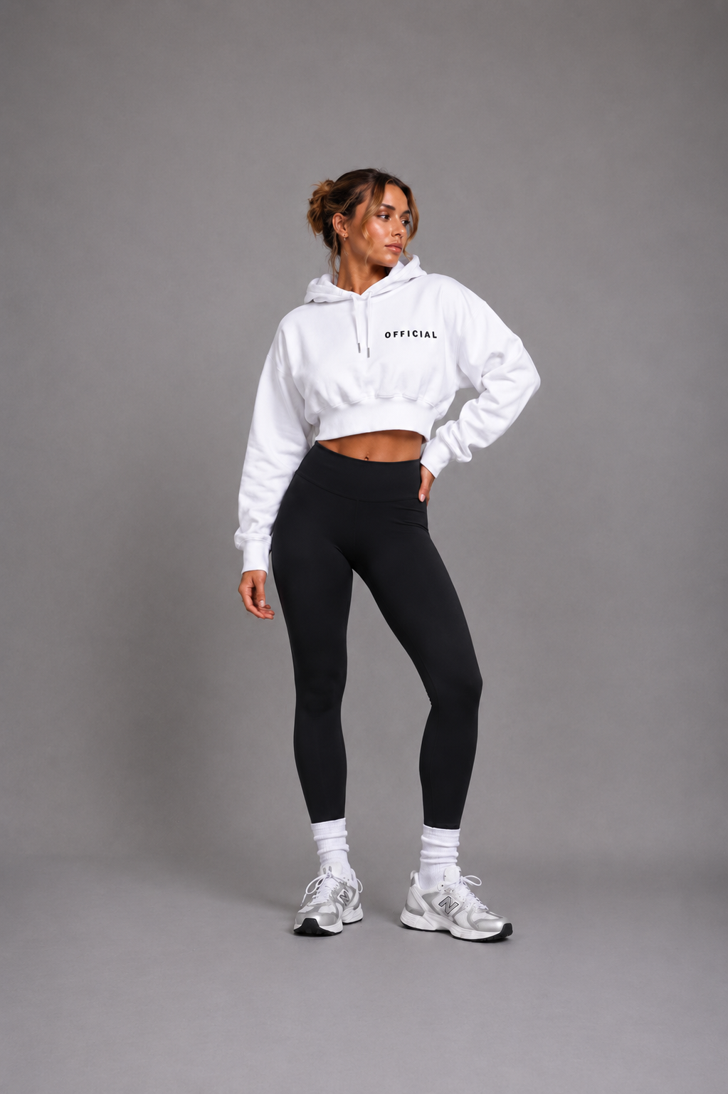 Women's OFFICIAL Cropped Hoodie