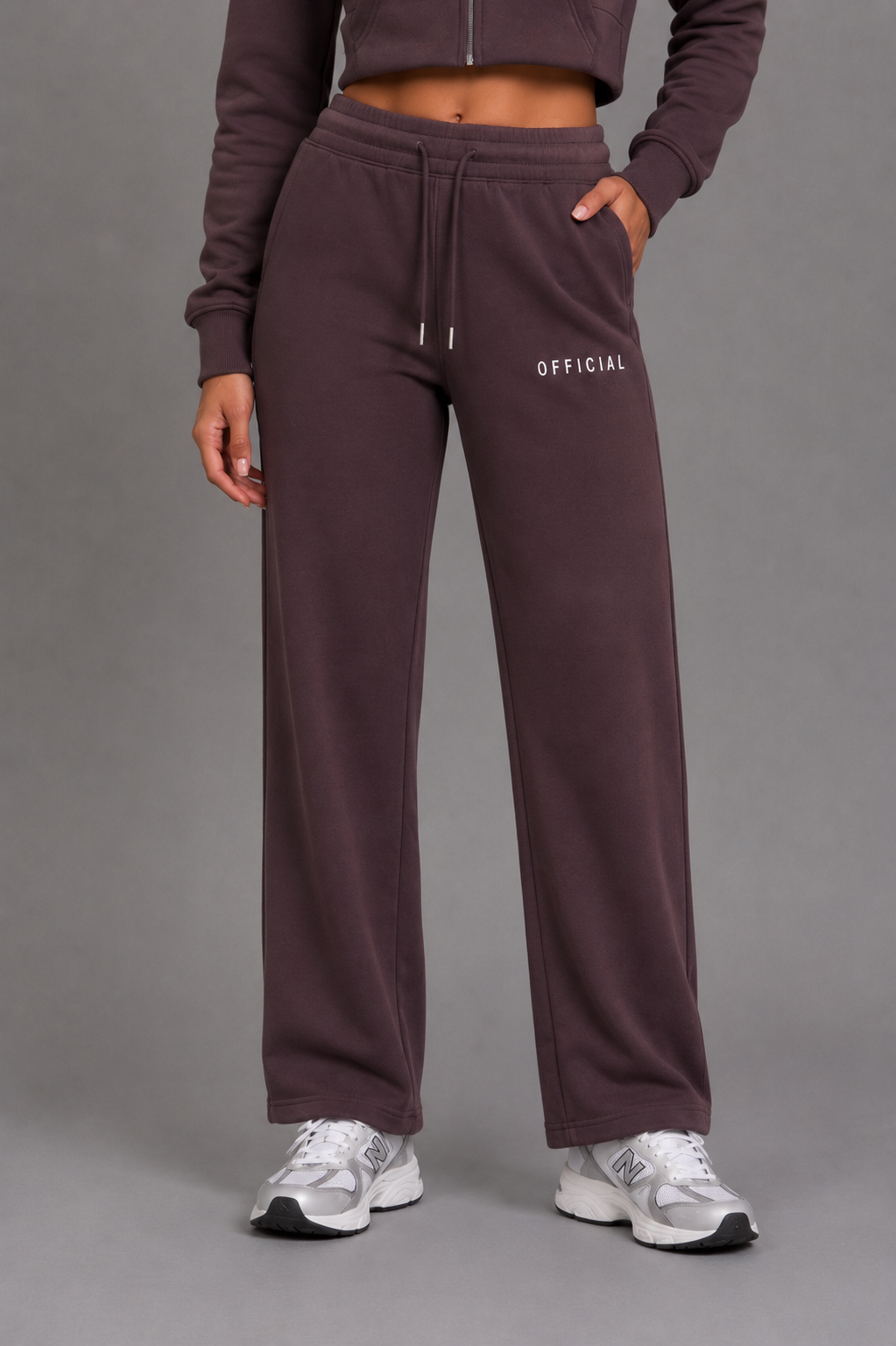 Women's OFFICIAL Drawstring Straight-Leg Sweatpants