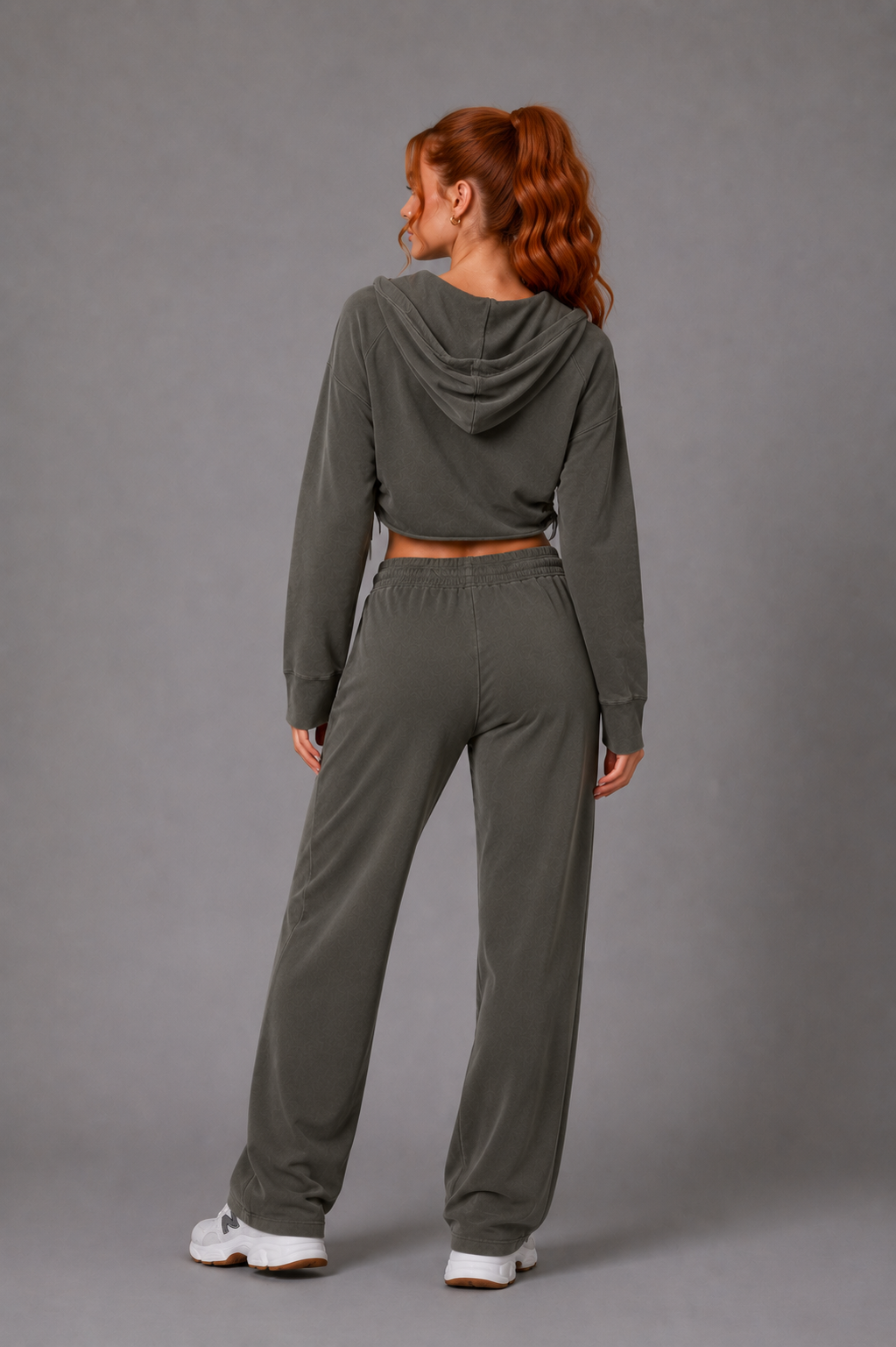 Women's Vintage Washed Waist Pants
