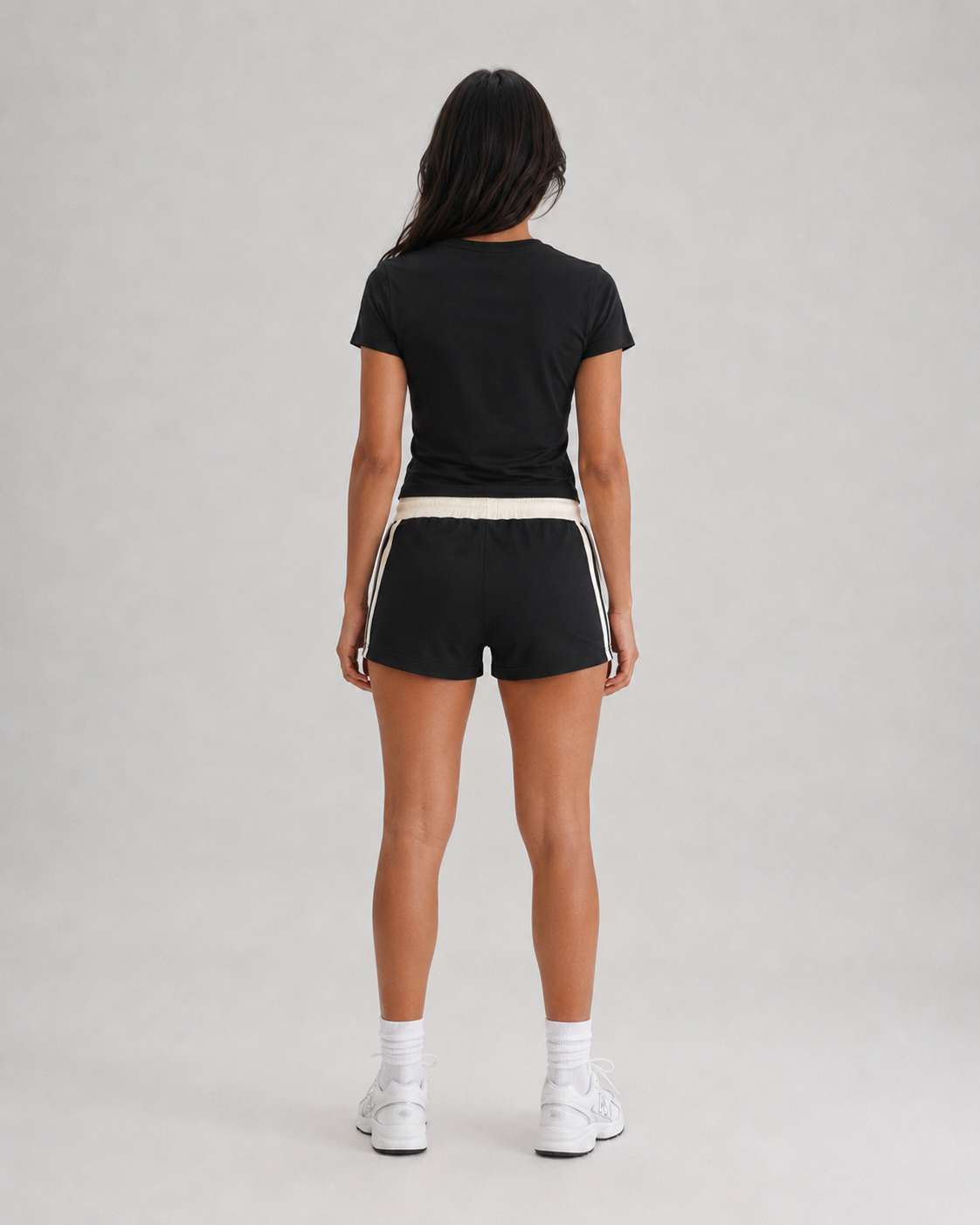 Women's OFFICIAL Contrast Stripe Track Shorts