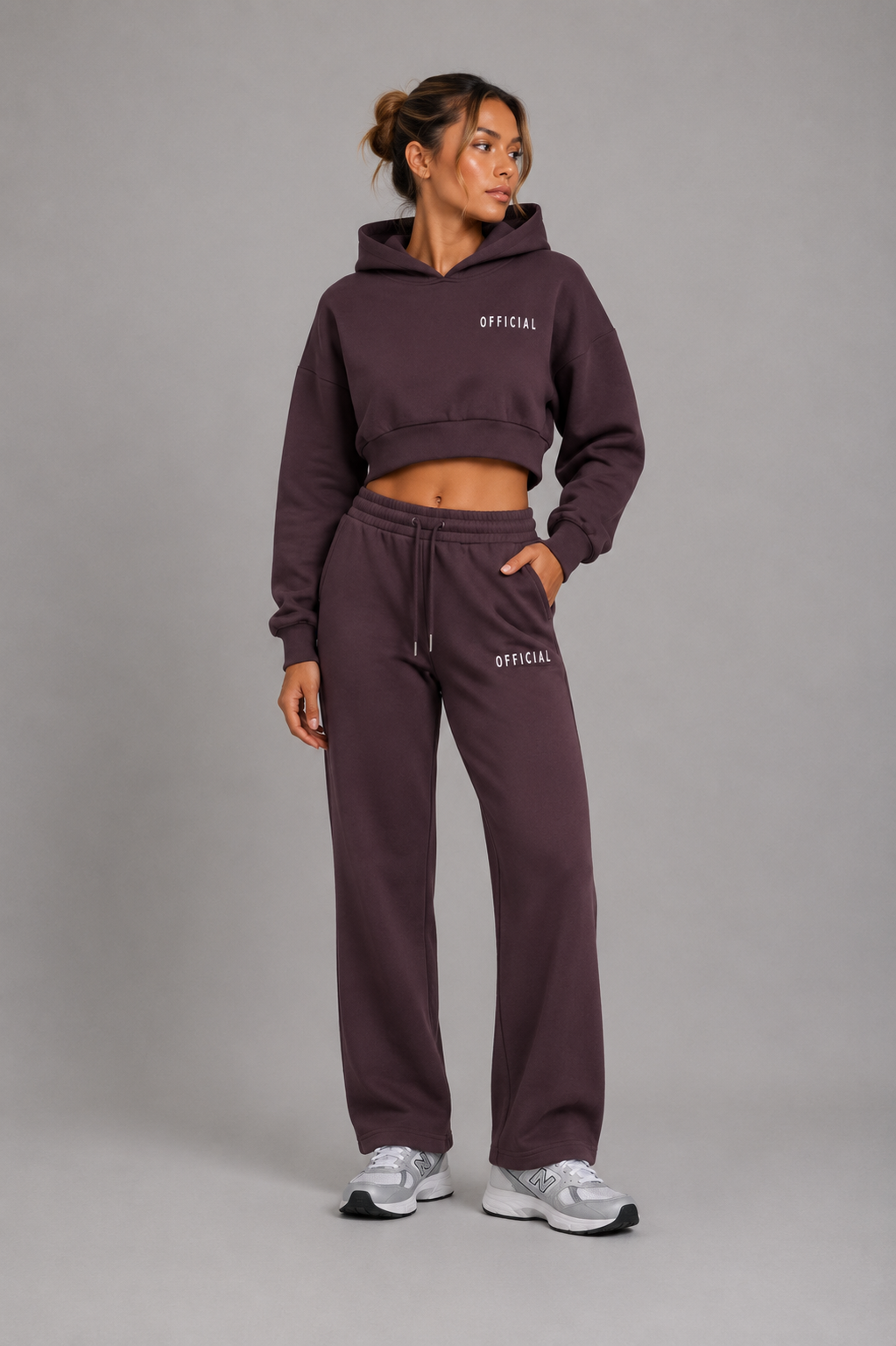 Women's OFFICIAL Cropped Hoodie