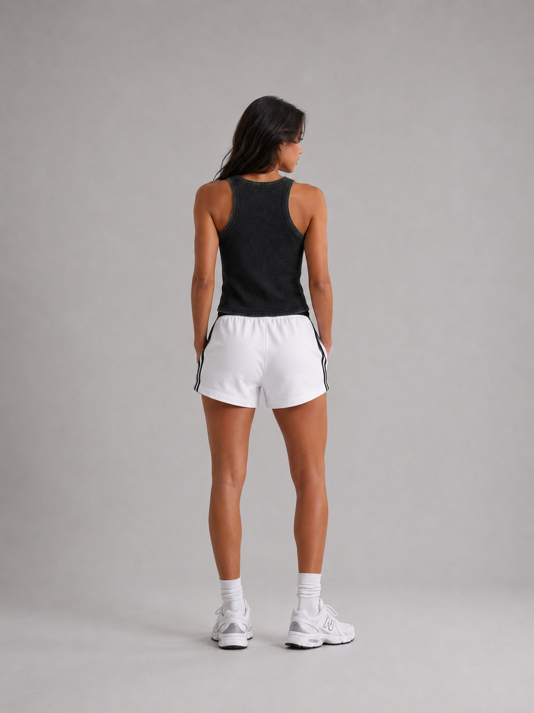 Women's OFFICIAL Snow Washed Tank Top Blk