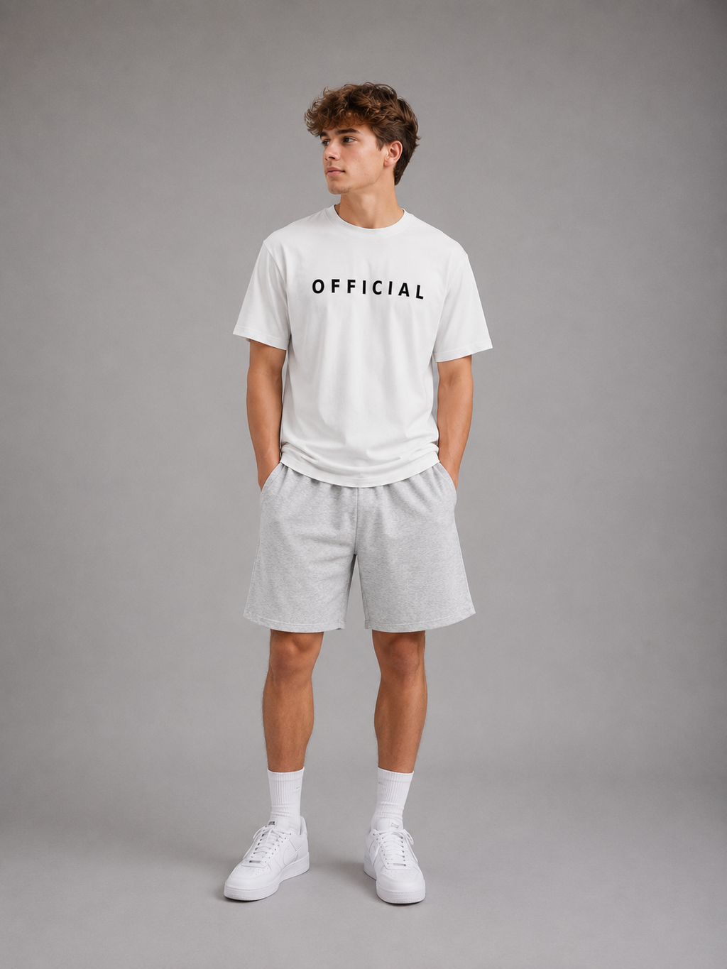 OFFICIAL Teens Essential Tee White