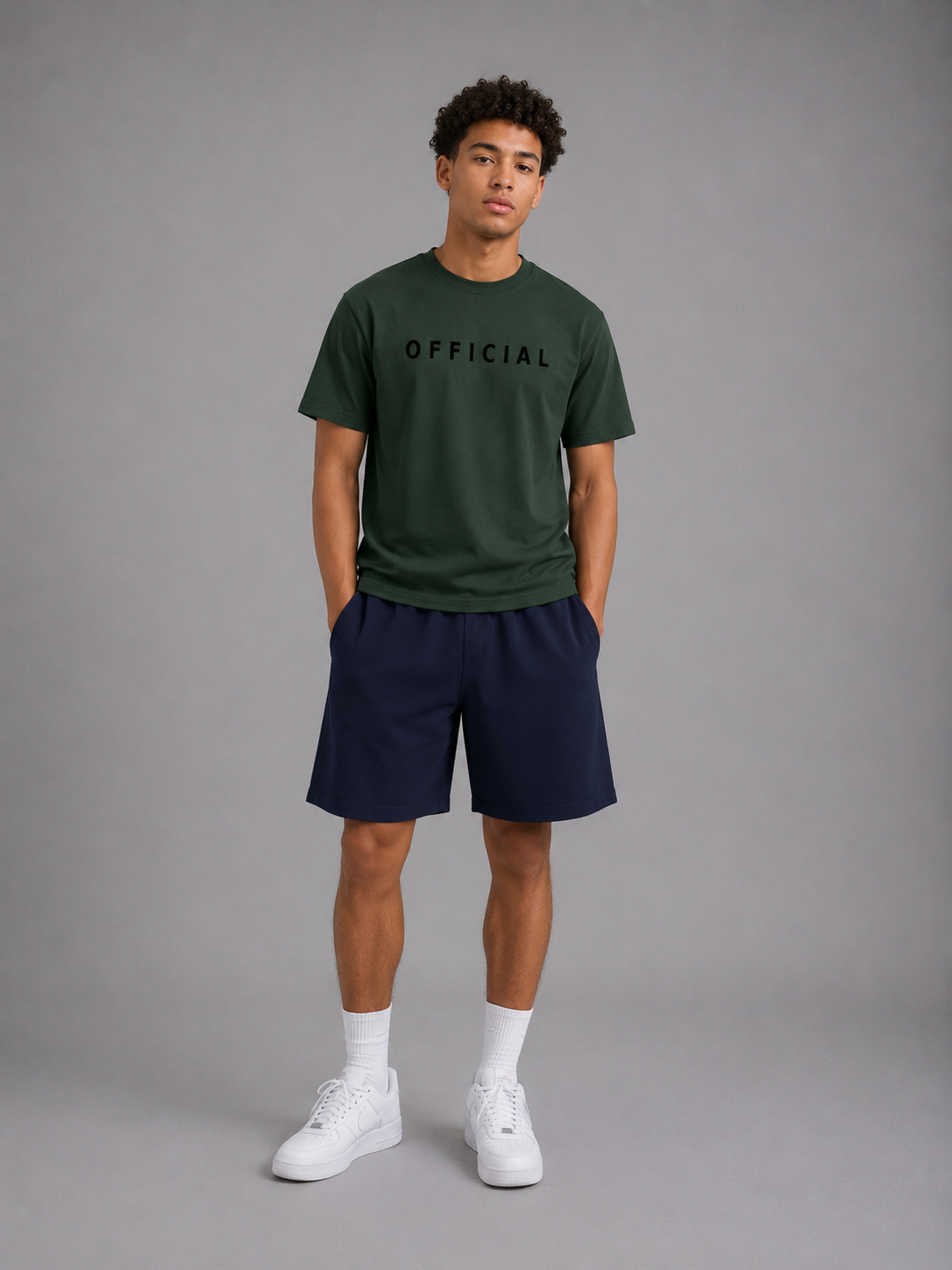 OFFICIAL Teens Tee Blackish Green
