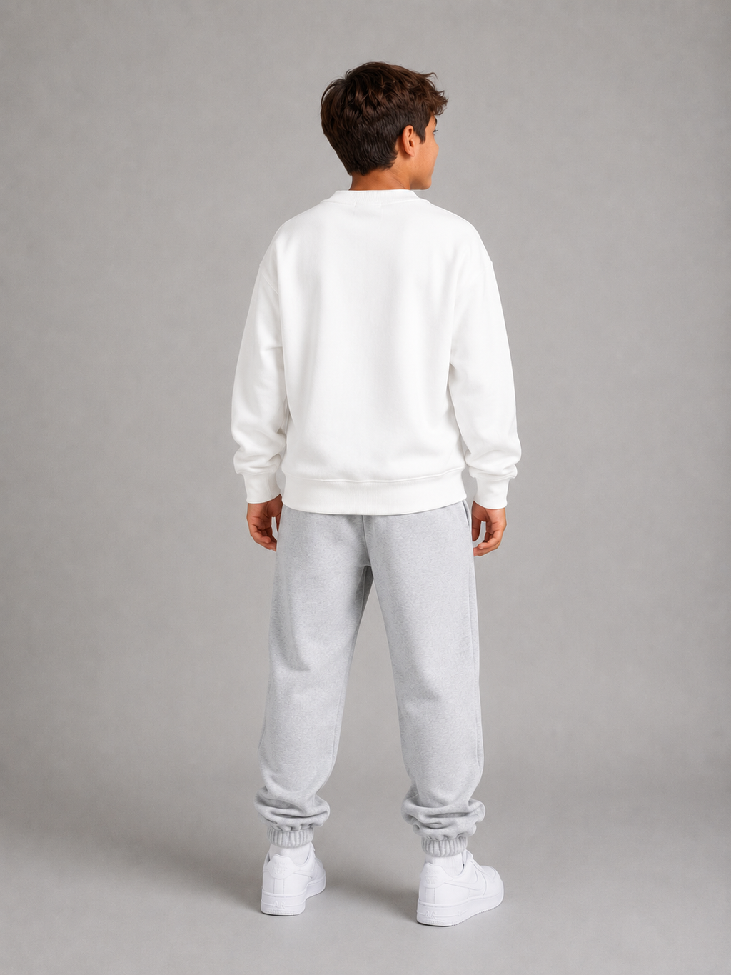 Papa & Me Fleece Kids Crewneck Sweatshirt