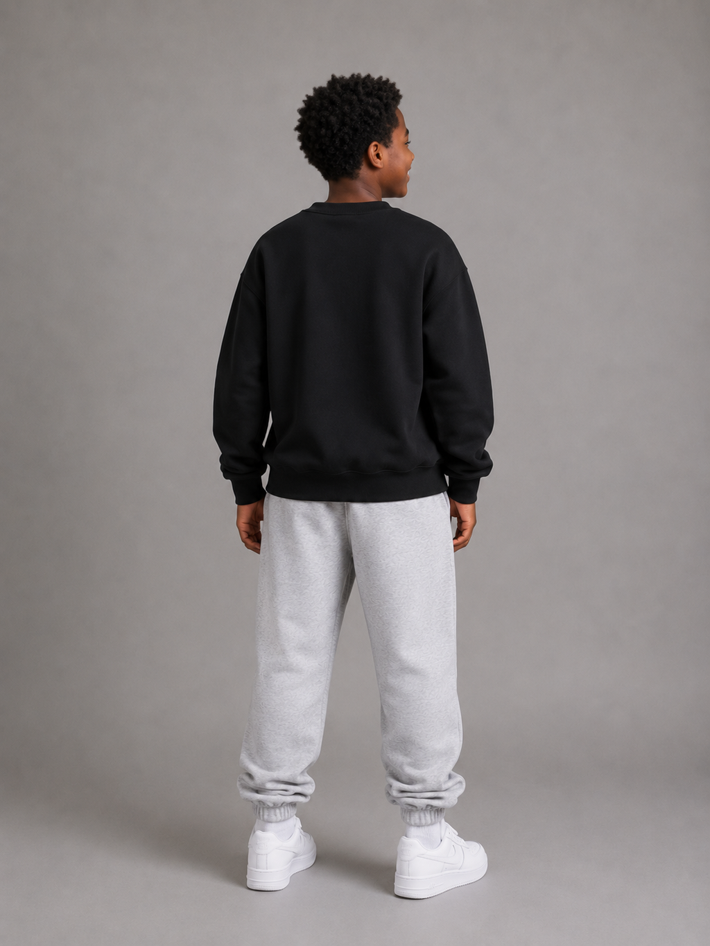 Papa & Me Fleece Kids Crewneck Sweatshirt